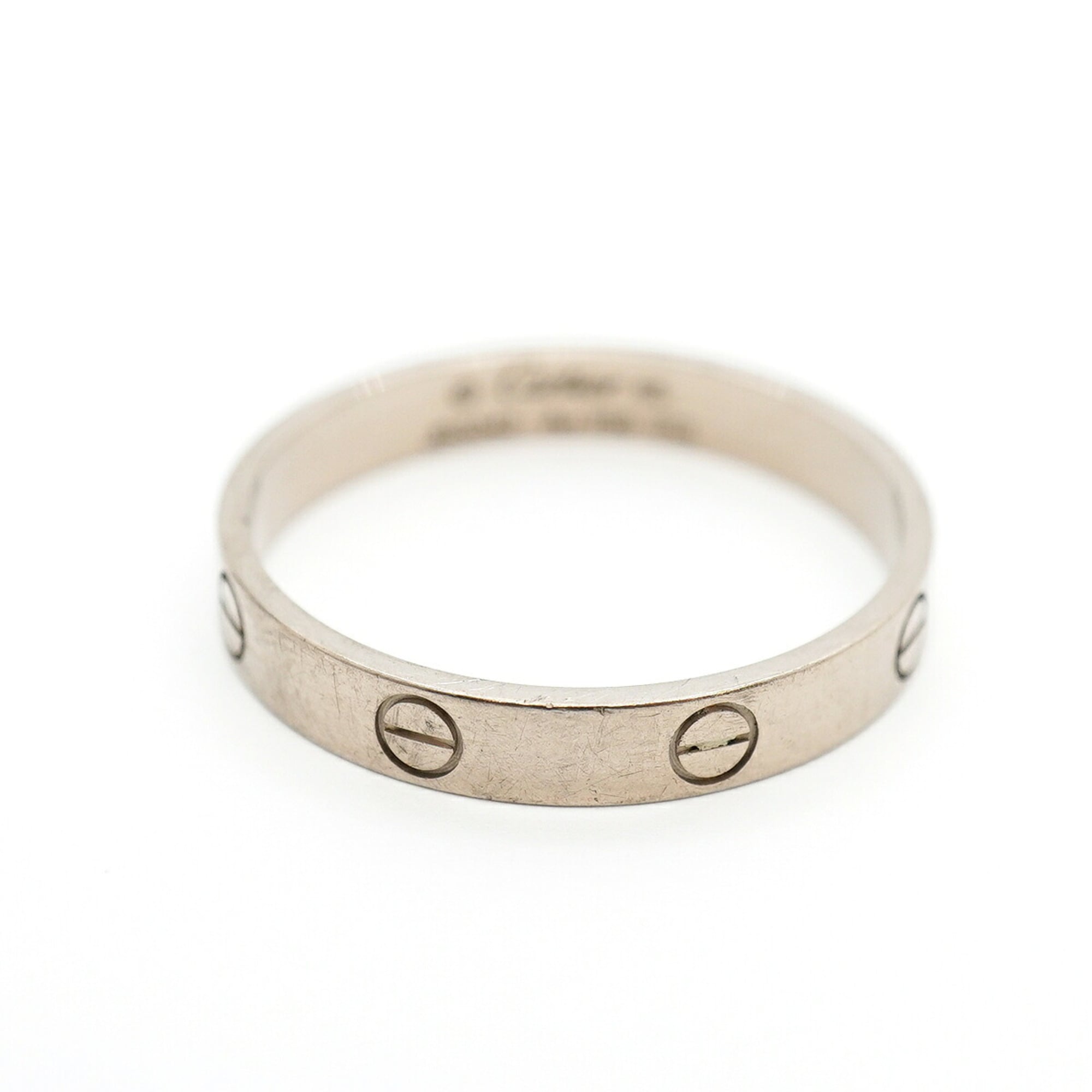 Cartier White Gold (18K) Band Ring (Pre-Owned)