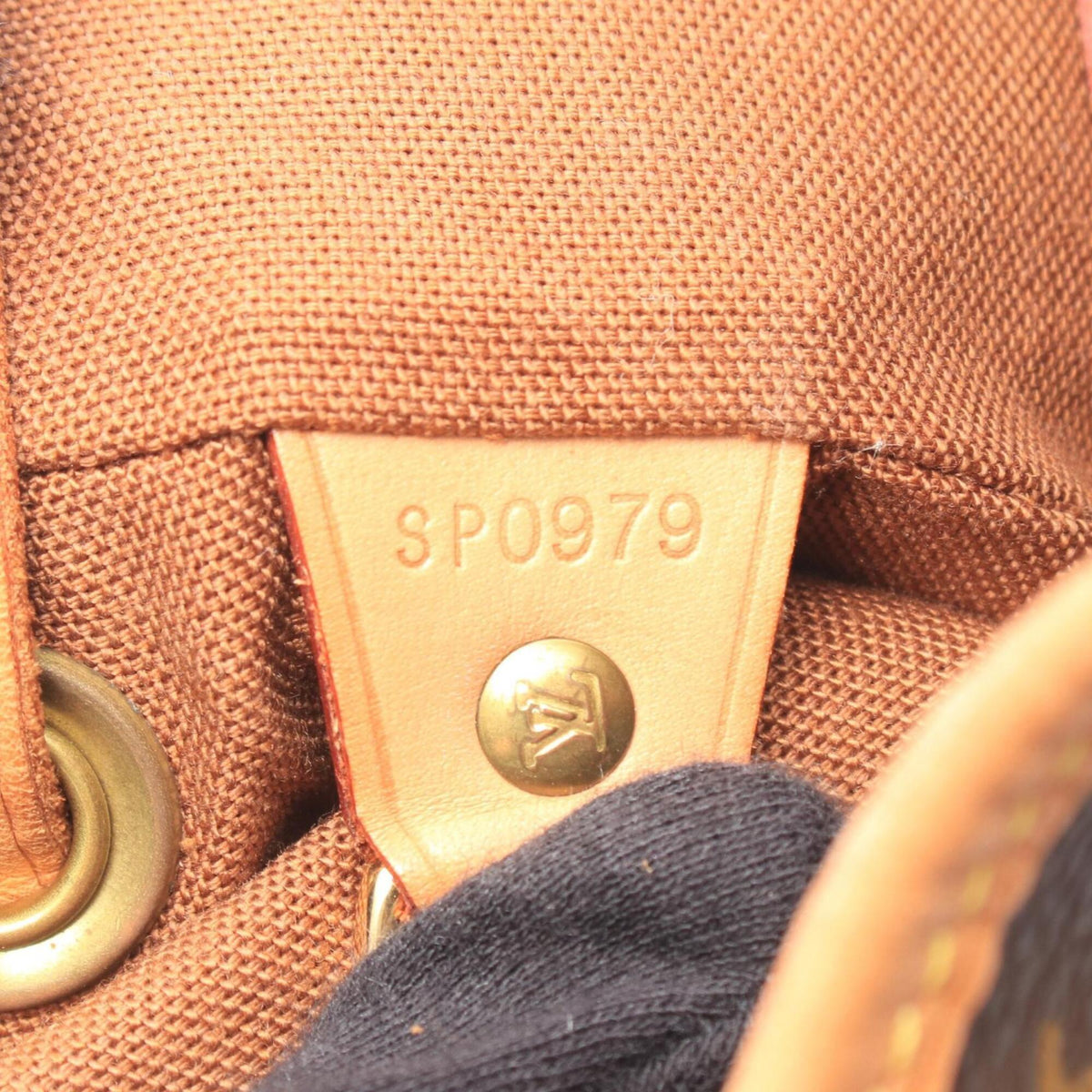 Louis Vuitton Brown Monogram Coated Canvas Leather Backpack (Pre-Owned)