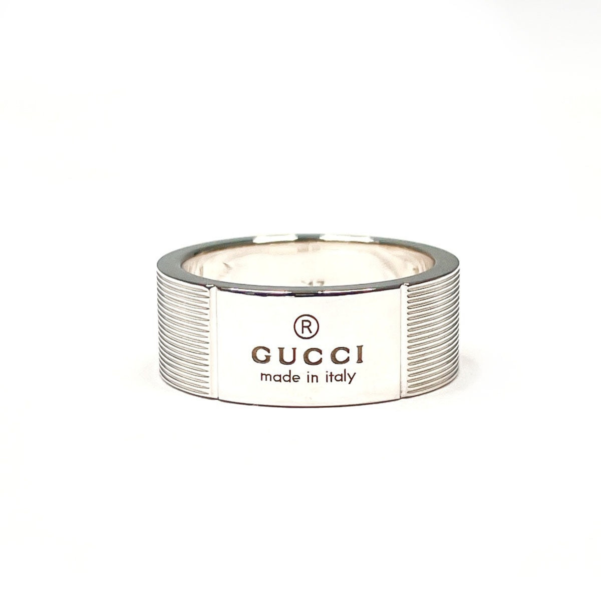 Gucci Silver Silver 925 Band Ring (Pre-Owned)