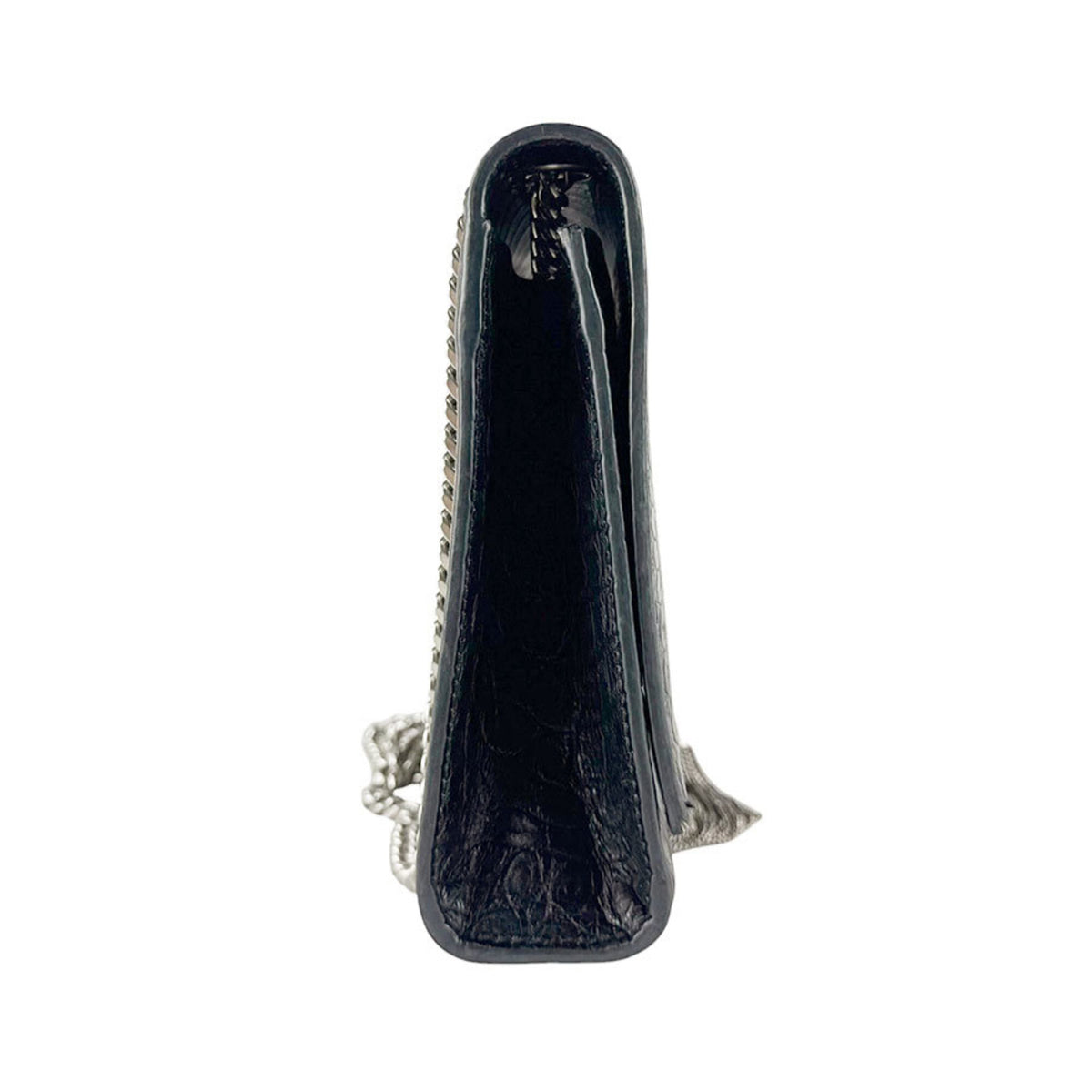 Saint Laurent Black Leather Shoulder Bag (Pre-Owned)