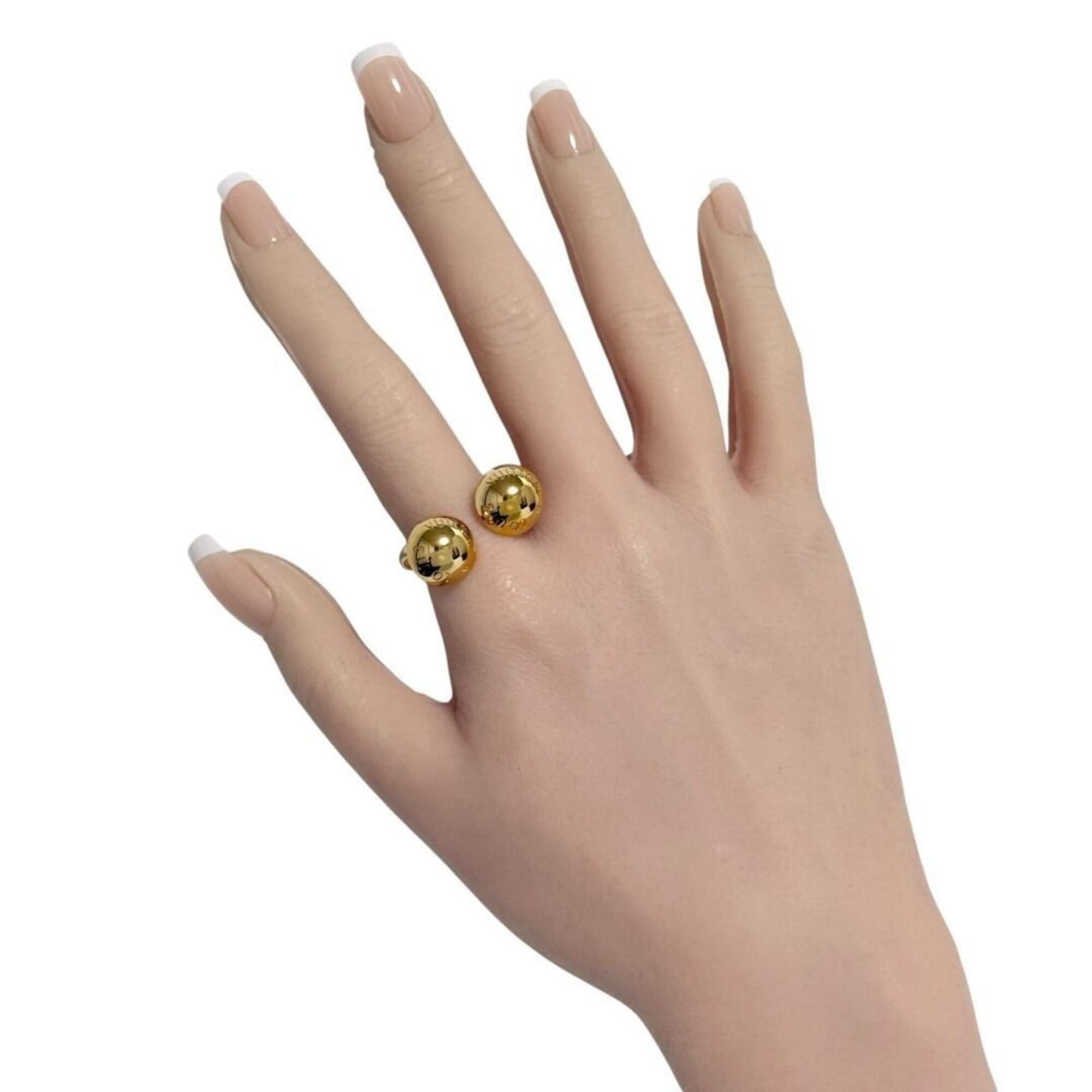 Louis Vuitton Metal Band Ring (Pre-Owned)