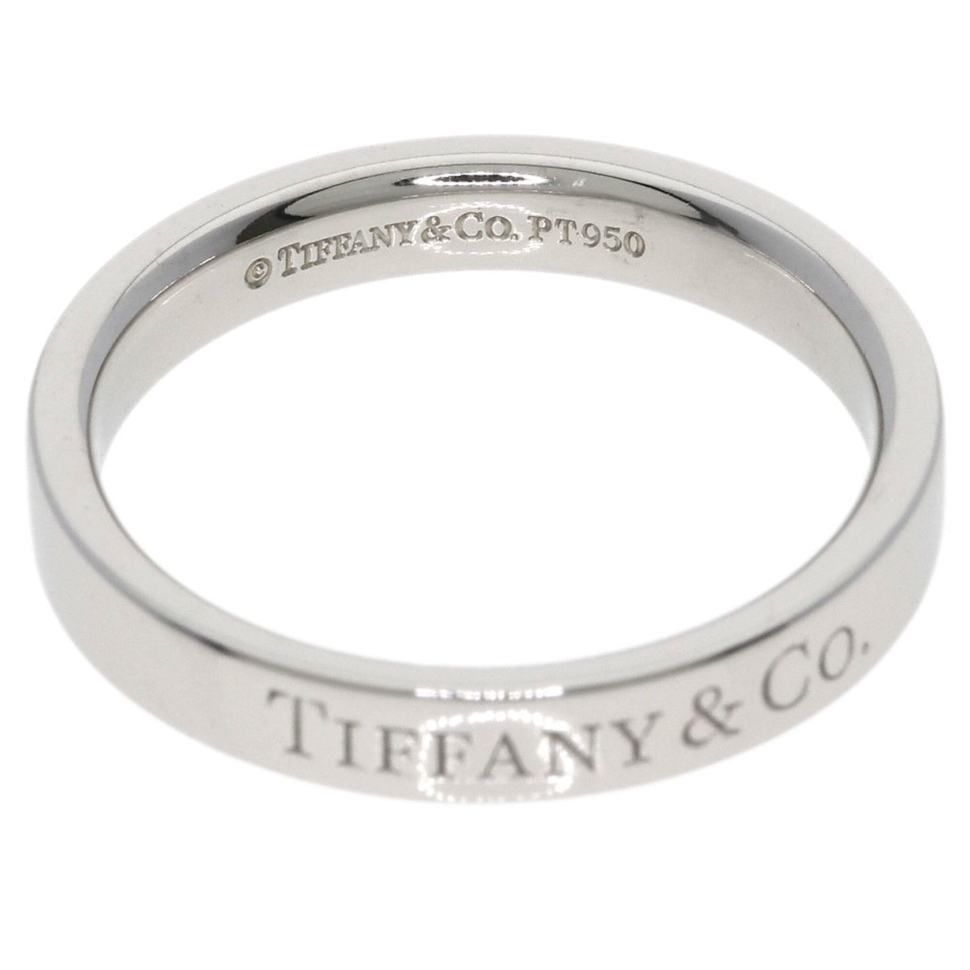 Tiffany Platinum 950 Band Ring (Pre-Owned)