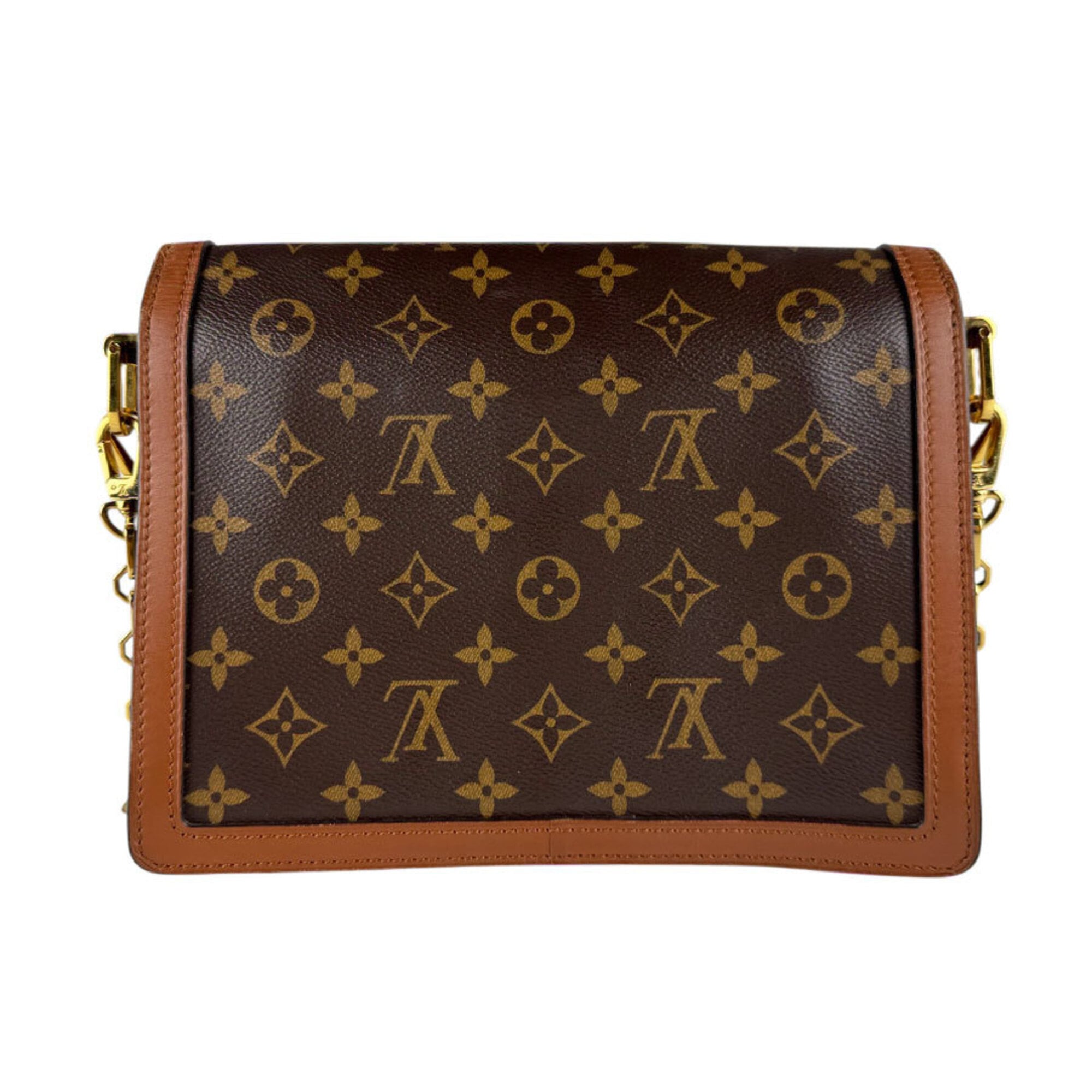 Louis Vuitton Brown Monogram Reverse Monogram Reverse Shoulder Bag (Pre-Owned)