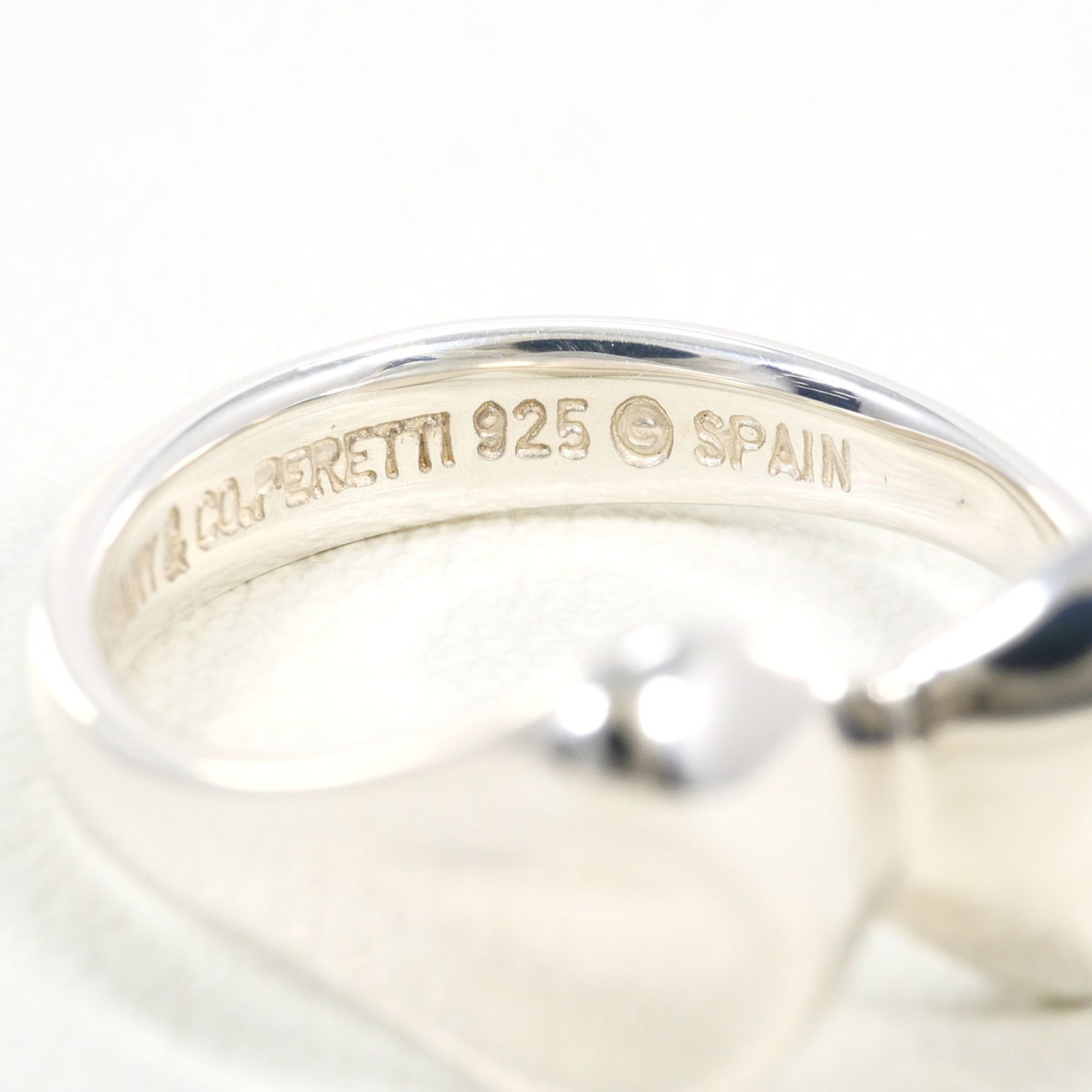 Tiffany Silver 925 Band Ring (Pre-Owned)
