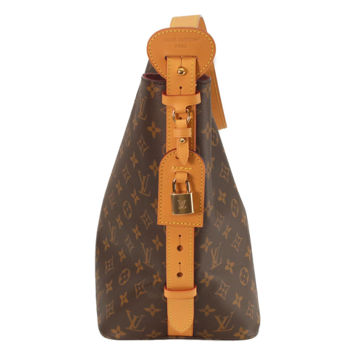Louis Vuitton Brown Monogram Pouch Shoulder Bag (Pre-Owned)