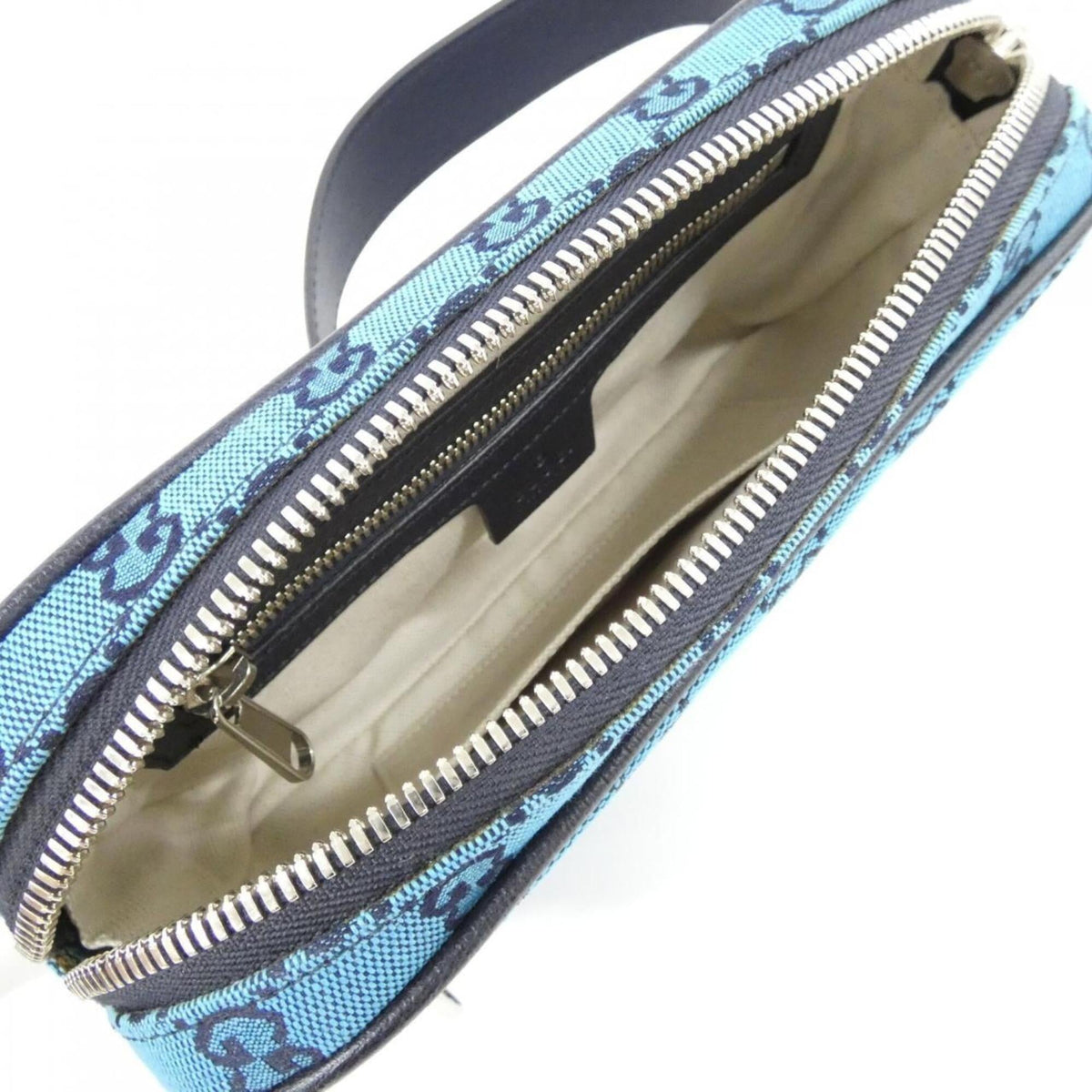 Gucci Blue Gg Canvas Fanny Pack (Pre-Owned)
