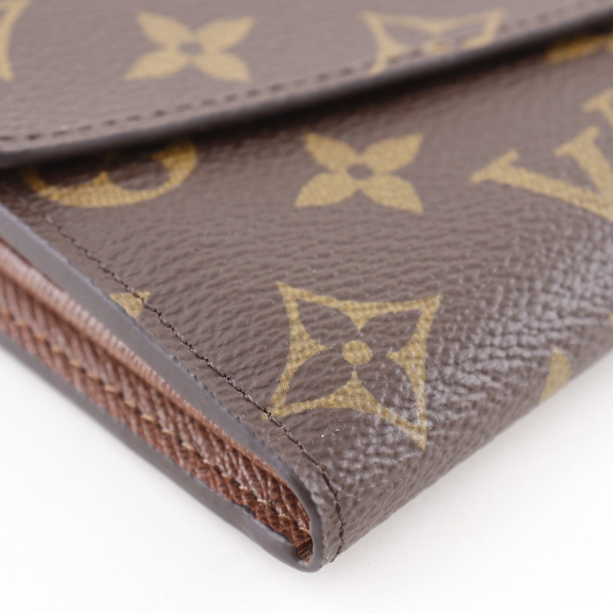 Louis Vuitton Monogram Brown Monogram Monogram Long Wallet (Bi-Fold) (Pre-Owned)