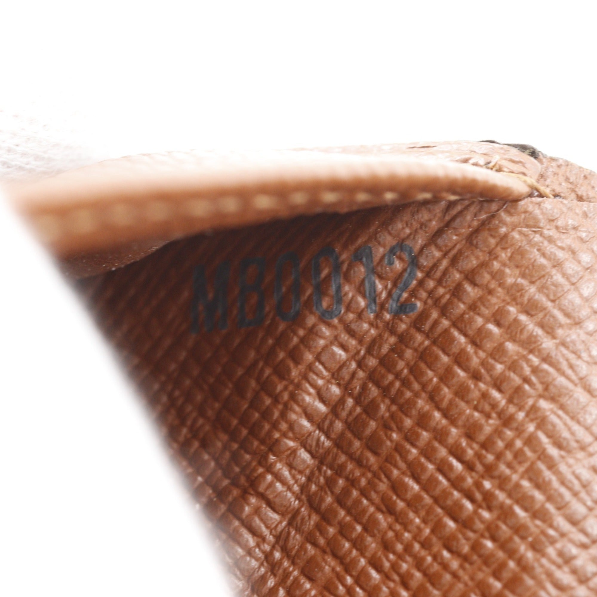 Louis Vuitton Brown Monogram Canvas Wallet (Tri-Fold) (Pre-Owned)