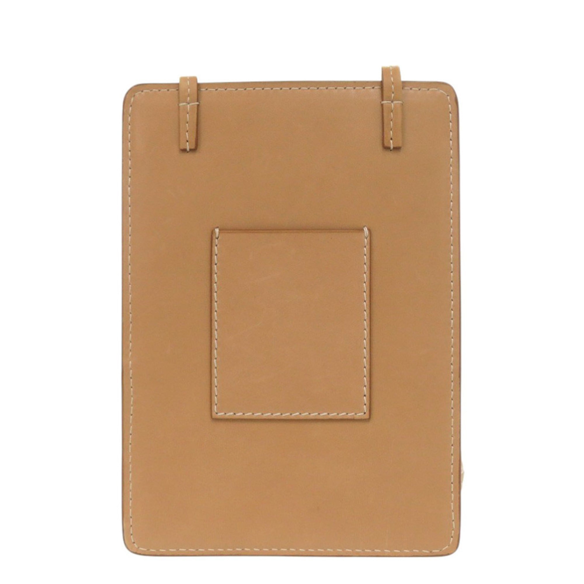 Yves Saint Laurent Beige Leather Shoulder Bag (Pre-Owned)
