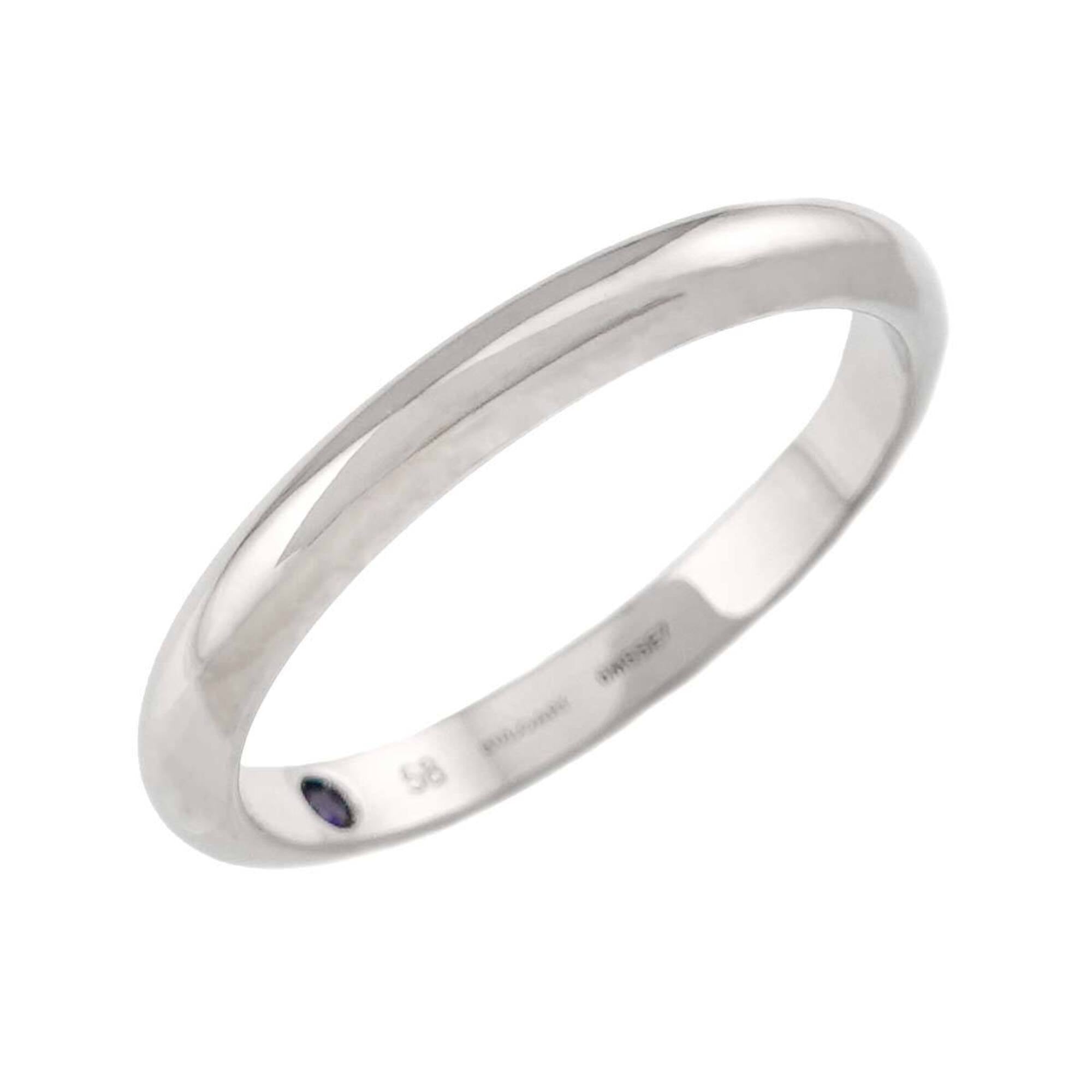 Bvlgari Platinum 950 Band Ring (Pre-Owned)