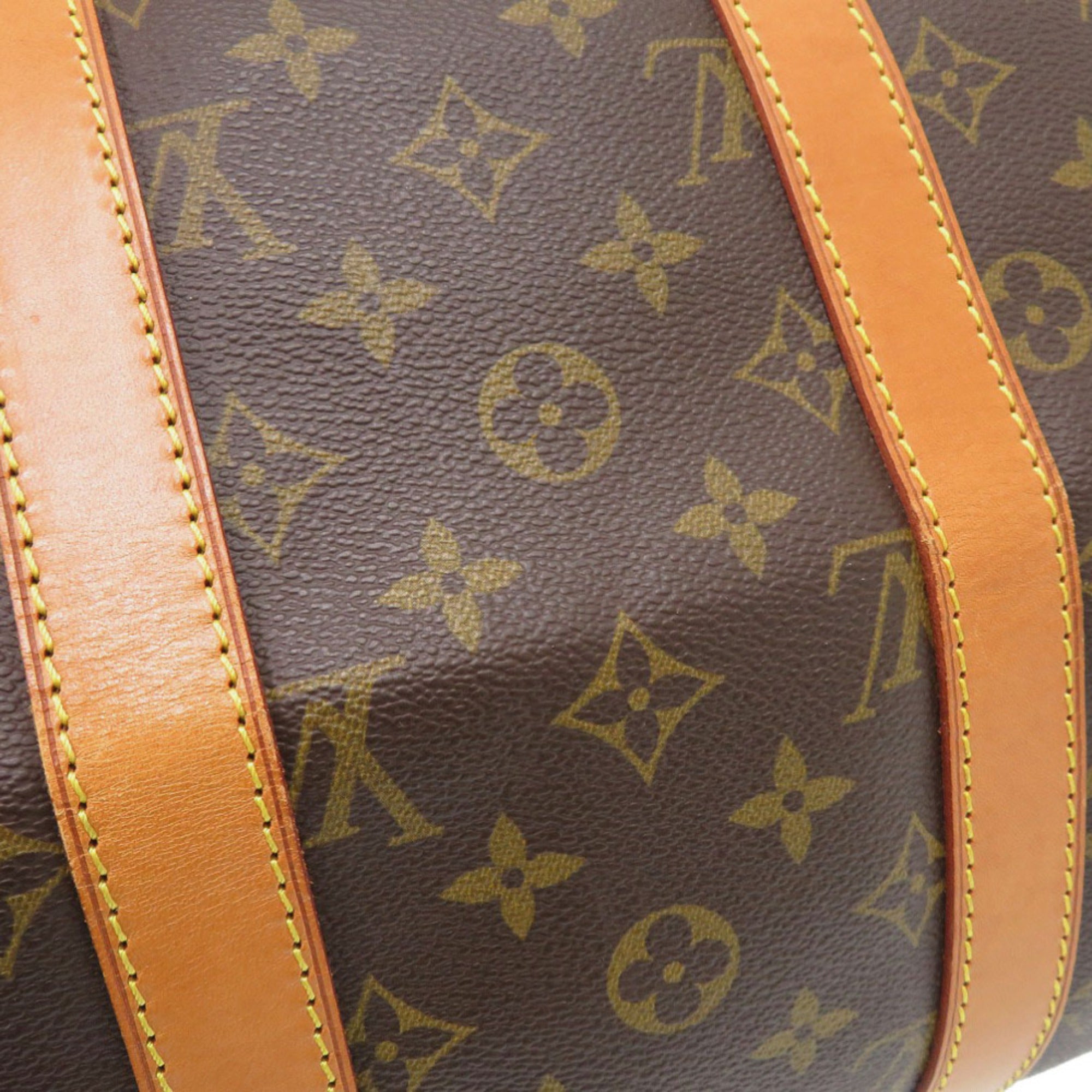 Louis Vuitton Monogram Brown Monogram Canvas Boston Bag (Pre-Owned)