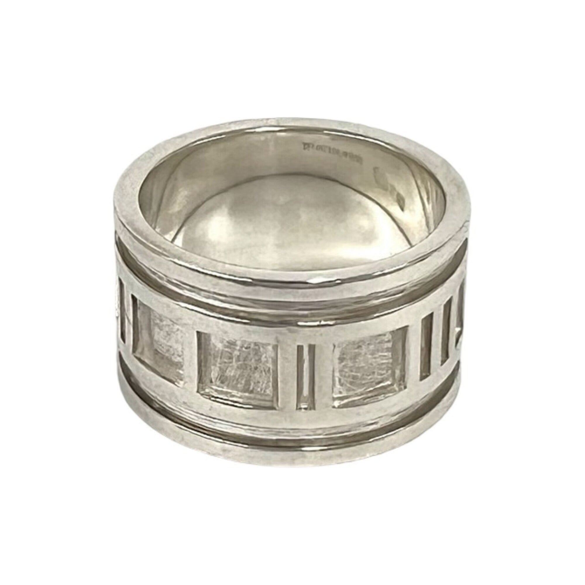 Tiffany Silver Silver 925 Band Ring (Pre-Owned)