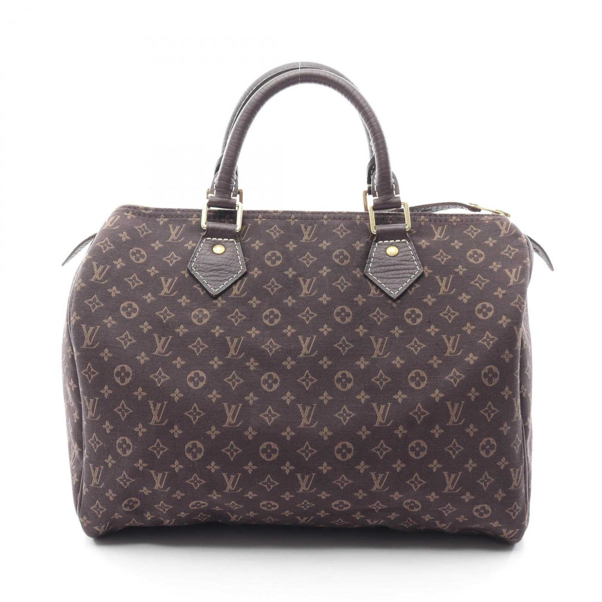 Louis Vuitton Brown Ebene Monogram Mini Leather Handbag (Pre-Owned)