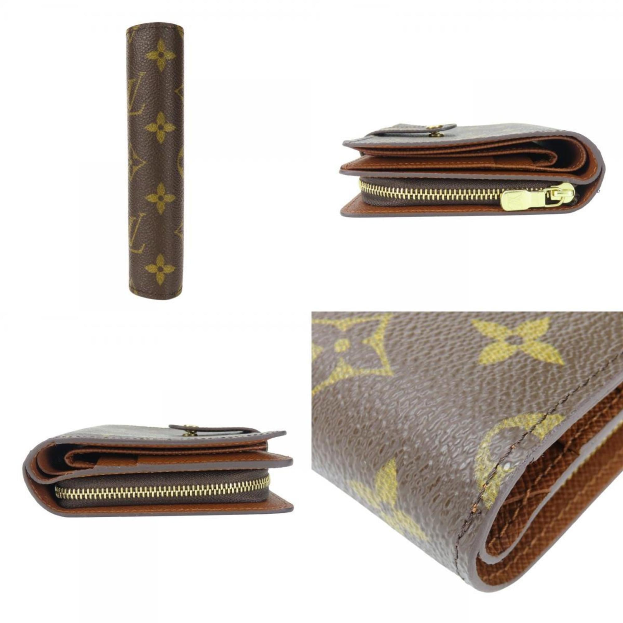 Louis Vuitton Monogram Brown Monogram Wallet (Bi-Fold) (Pre-Owned)