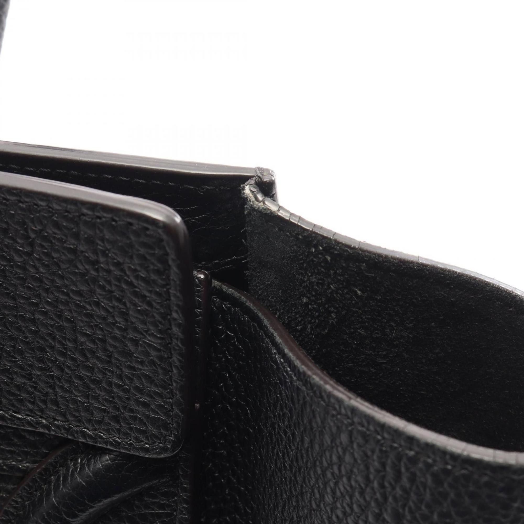 Celine Black Leather Handbag Tote Bag (Pre-Owned)