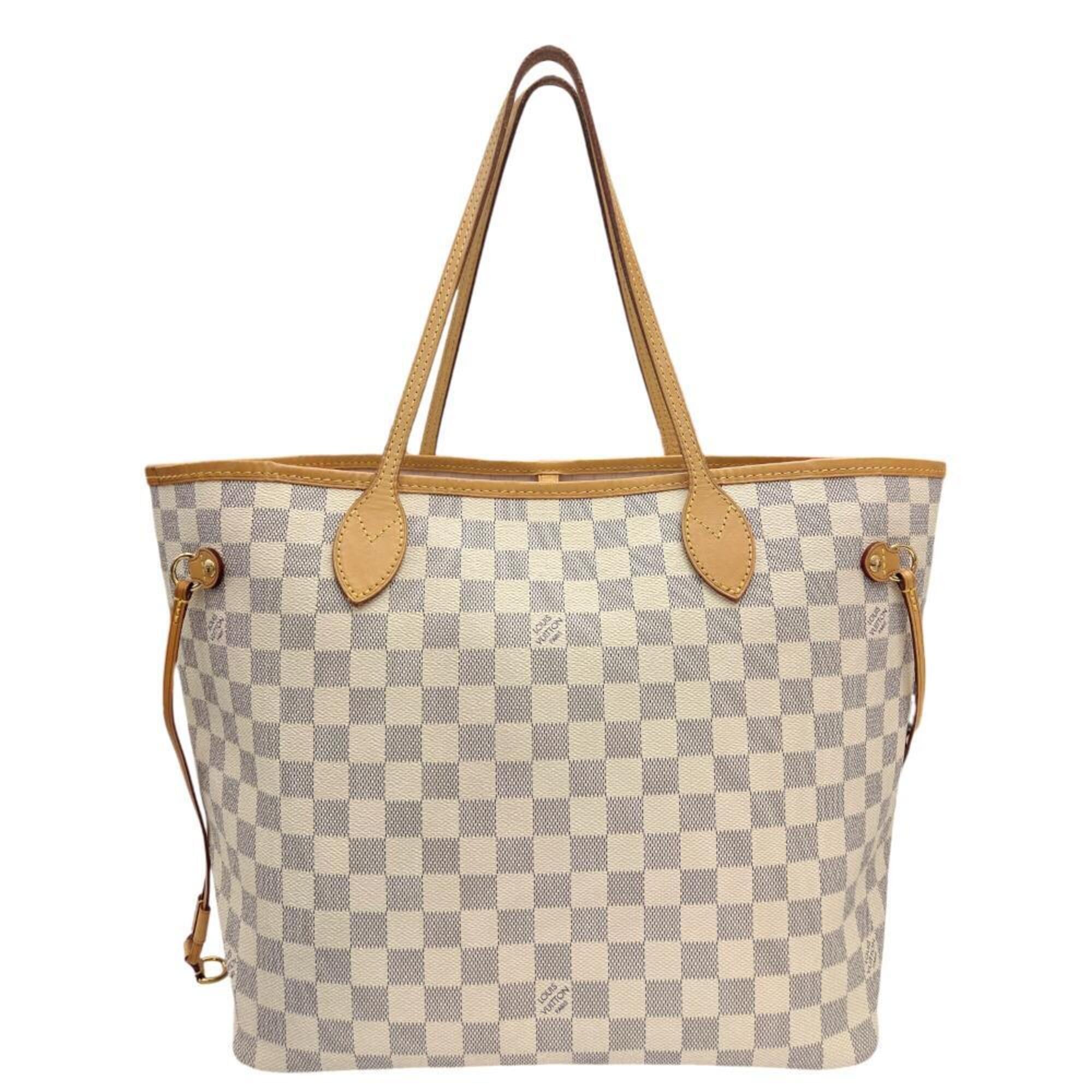 Louis Vuitton White Damier Azur Pouch Shoulder Bag (Pre-Owned)