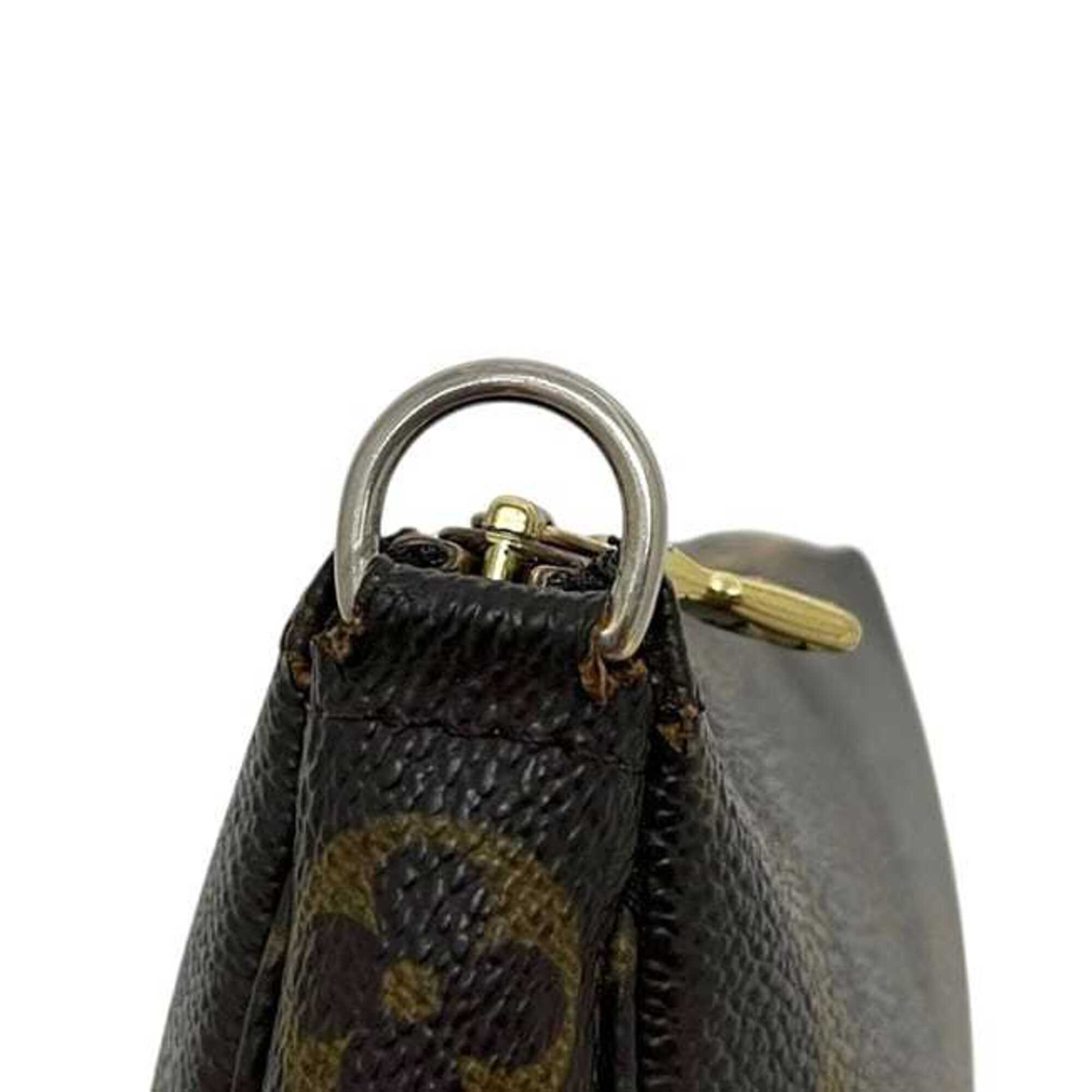 Louis Vuitton Brown Monogram Monogram Handbag Pochette Pouch (Pre-Owned)