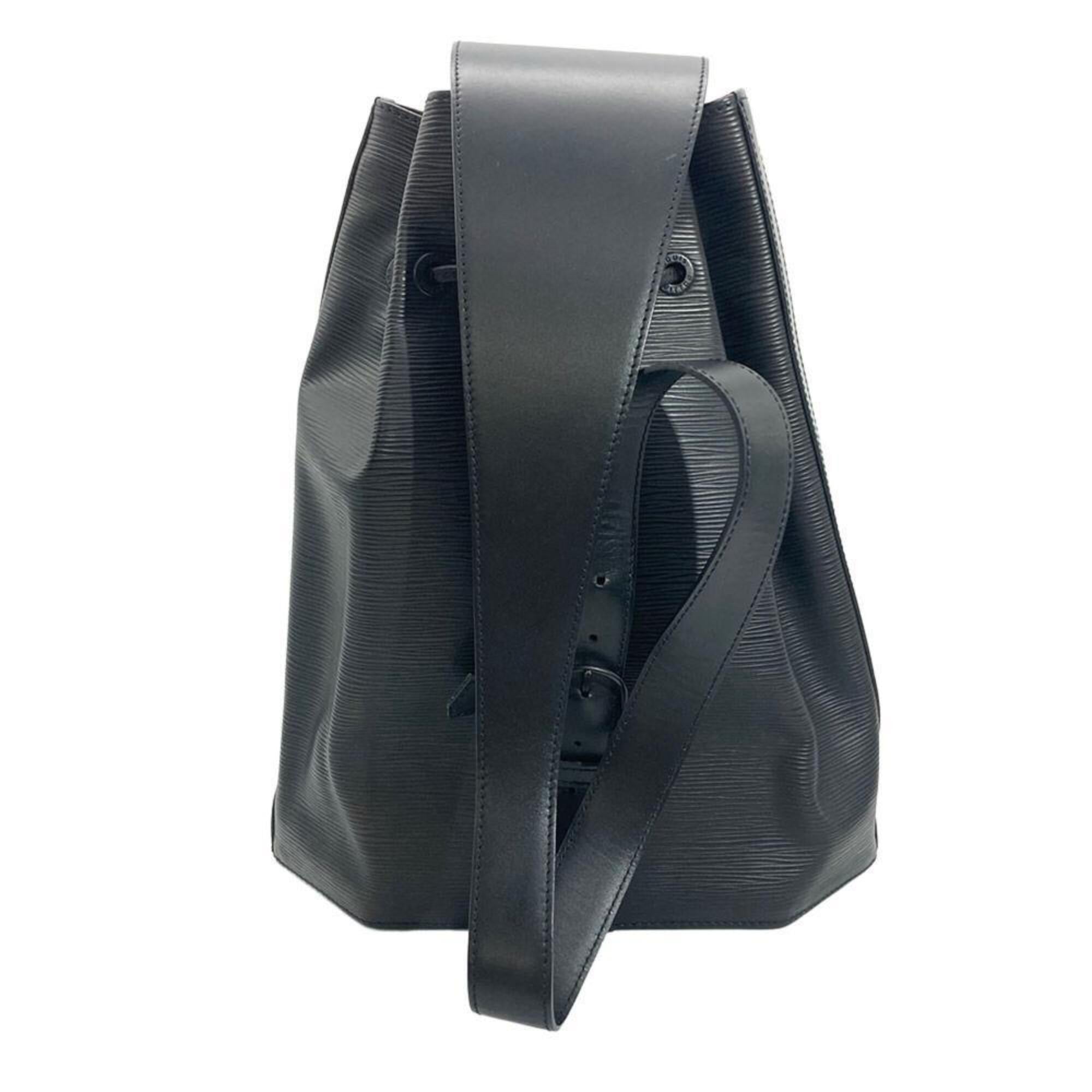 Louis Vuitton Epi Black Epi Leather Shoulder Bag (Pre-Owned)