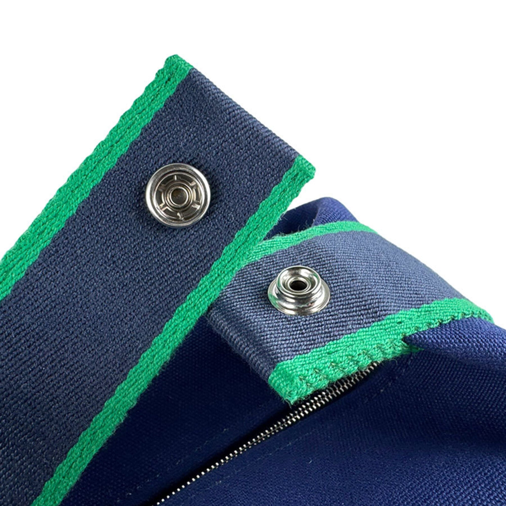Hermes Navy Canvas Handbag Pouch (Pre-Owned)