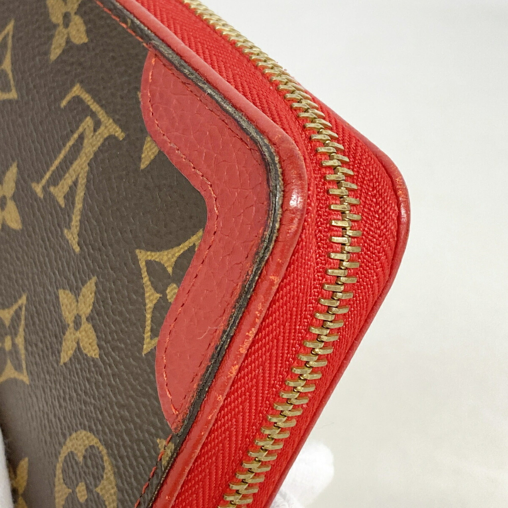 Louis Vuitton Brown Cerise Long Wallet (Bi-Fold) (Pre-Owned)