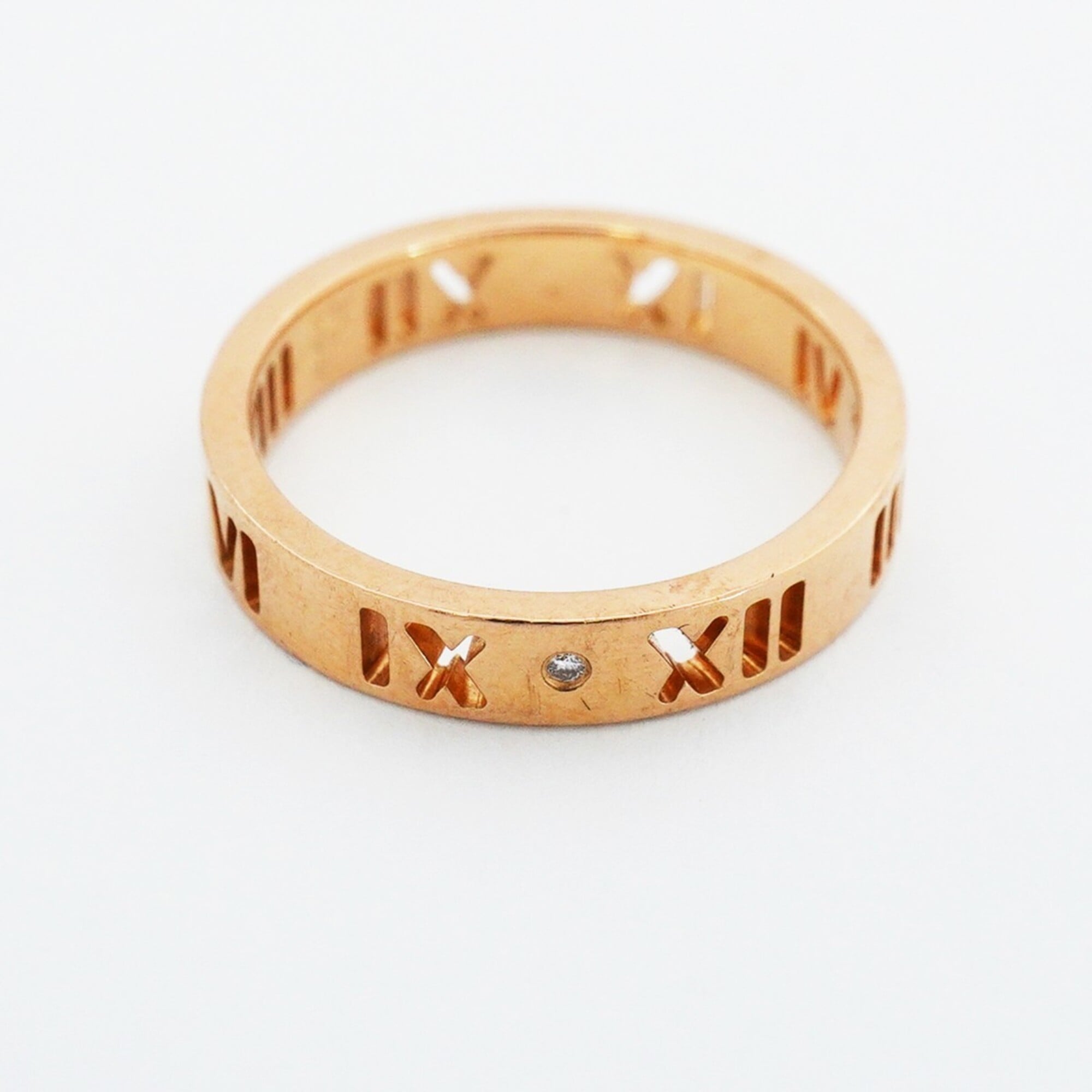 Tiffany Pink Gold (18K) Band Ring (Pre-Owned)