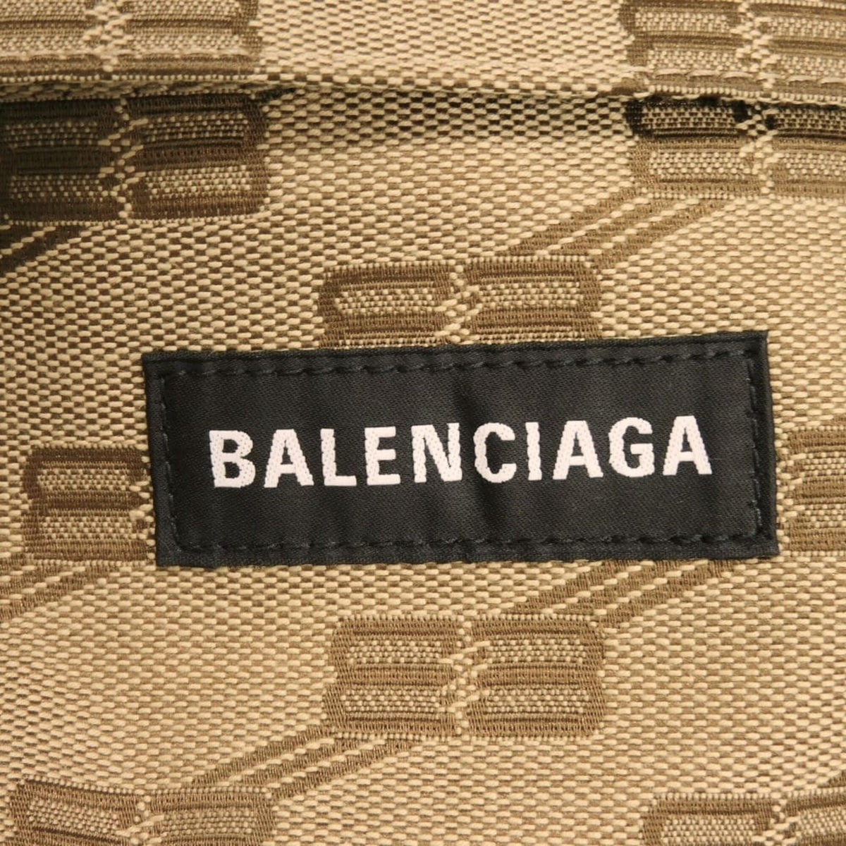 Balenciaga Beige Cotton Canvas Sling Bag (Pre-Owned)