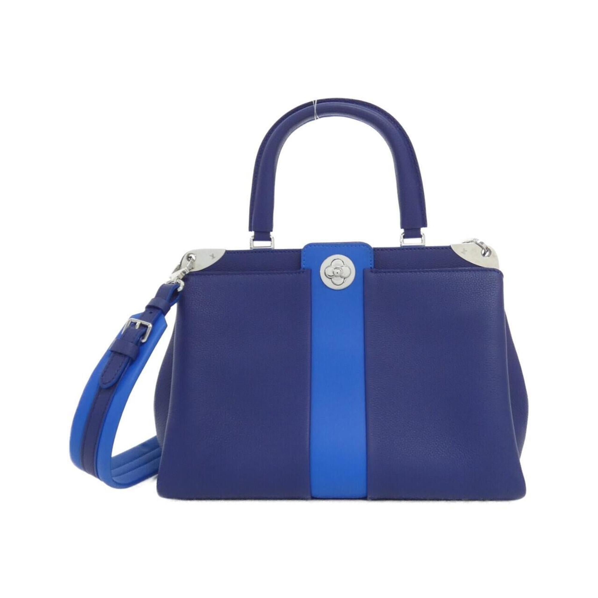 Louis Vuitton Blue Leather Handbag (Pre-Owned)