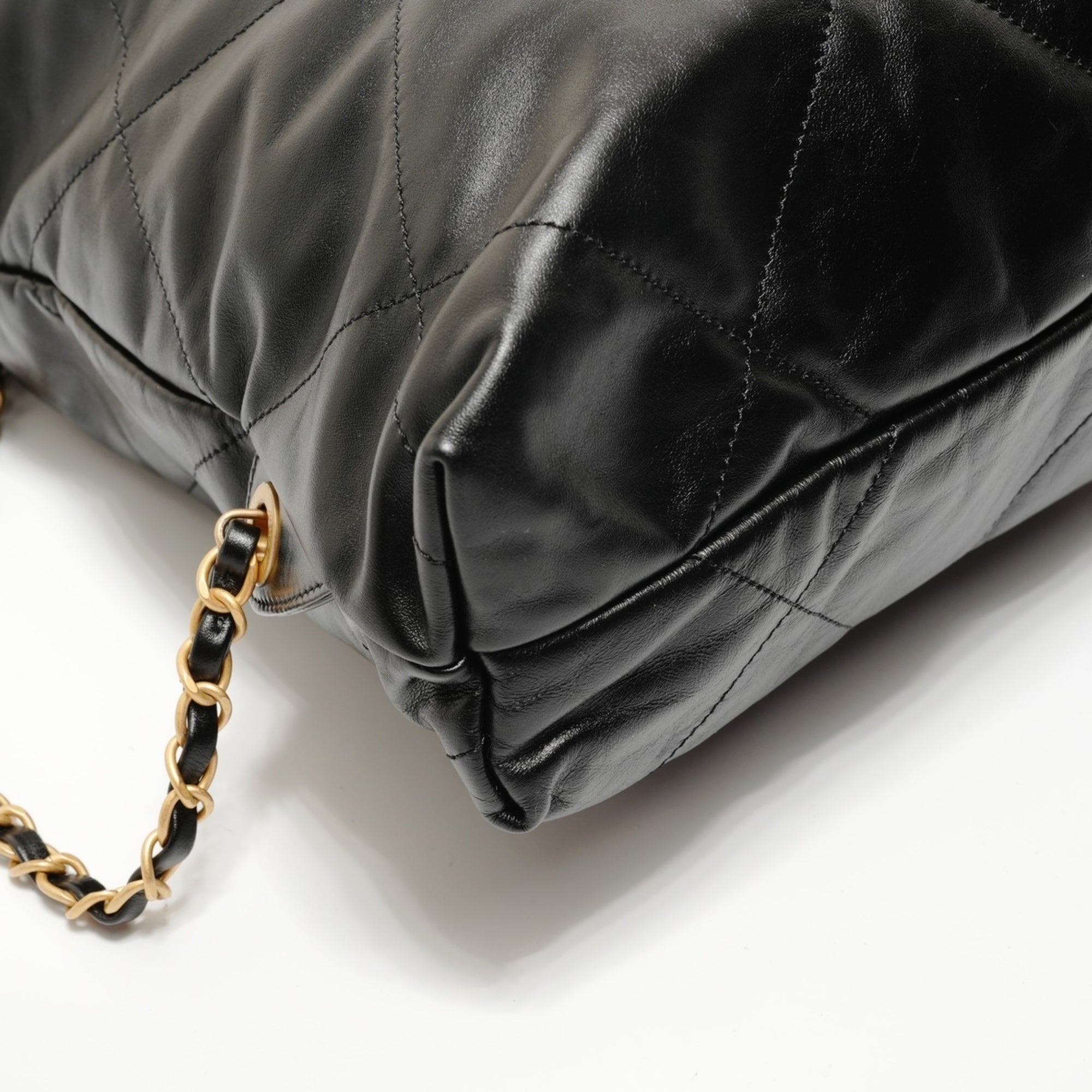 Chanel Matelasse Black Backpack (Pre-Owned)