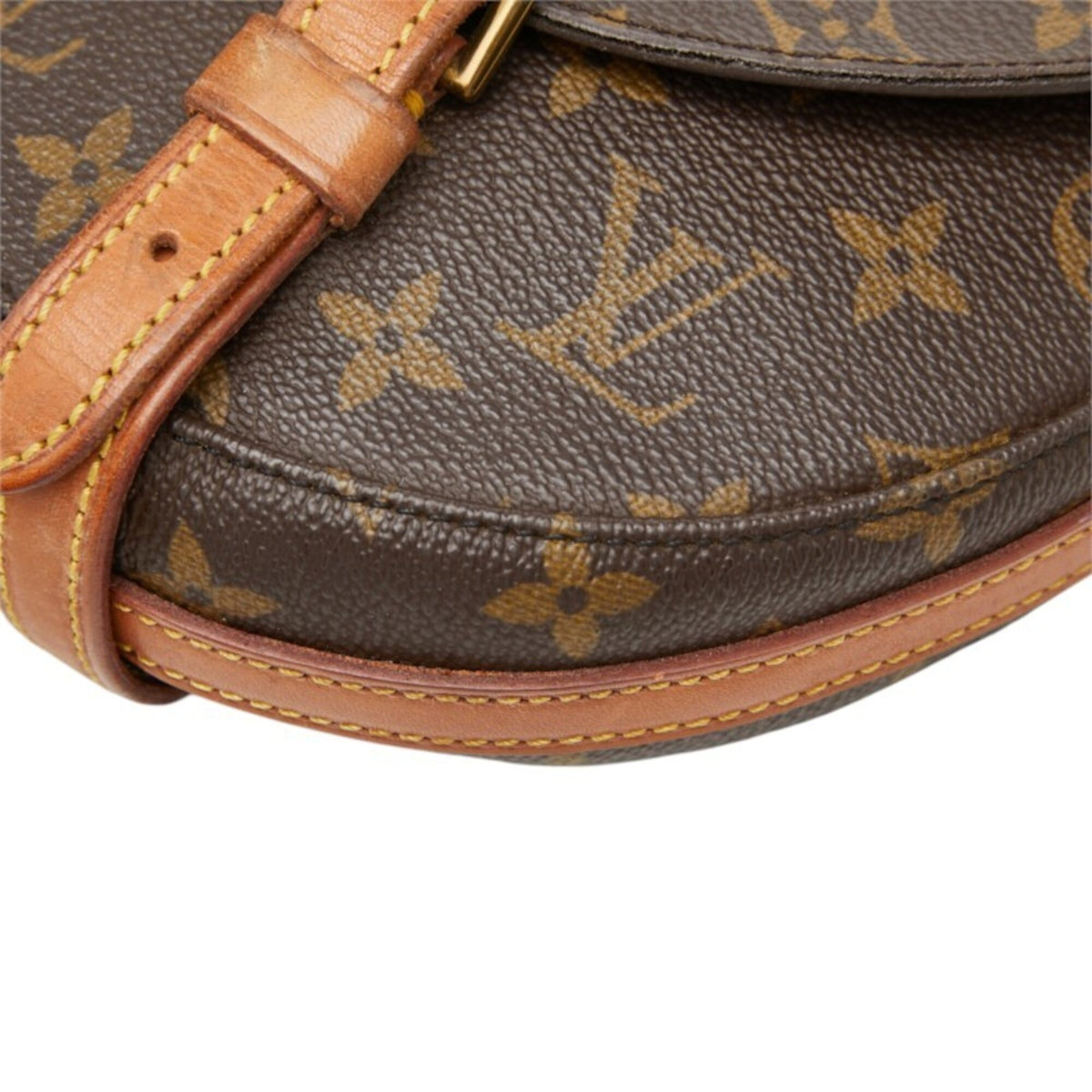 Louis Vuitton Monogram Brown Pvc Leather Shoulder Bag (Pre-Owned)