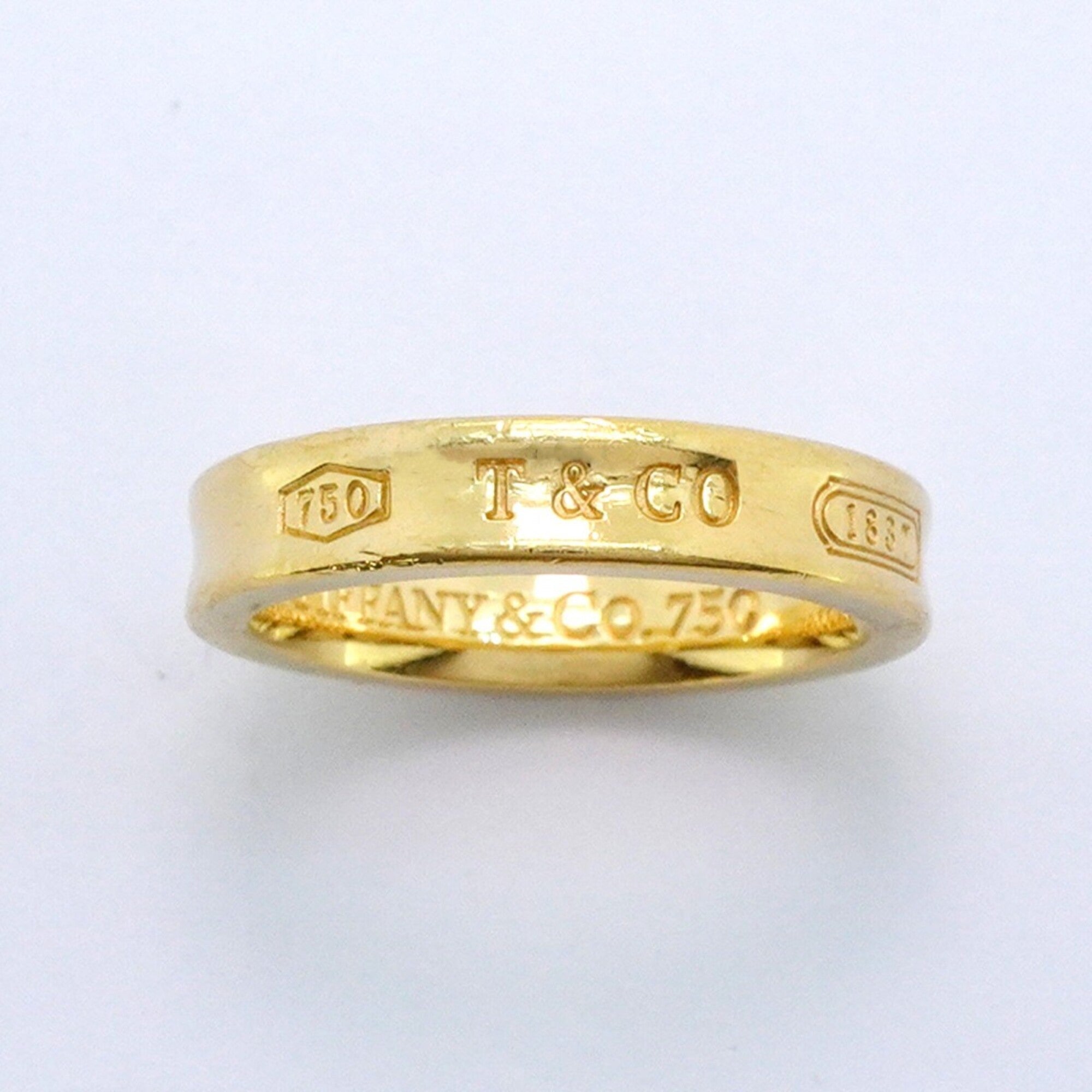 Tiffany Yellow Gold (18K) Band Ring (Pre-Owned)