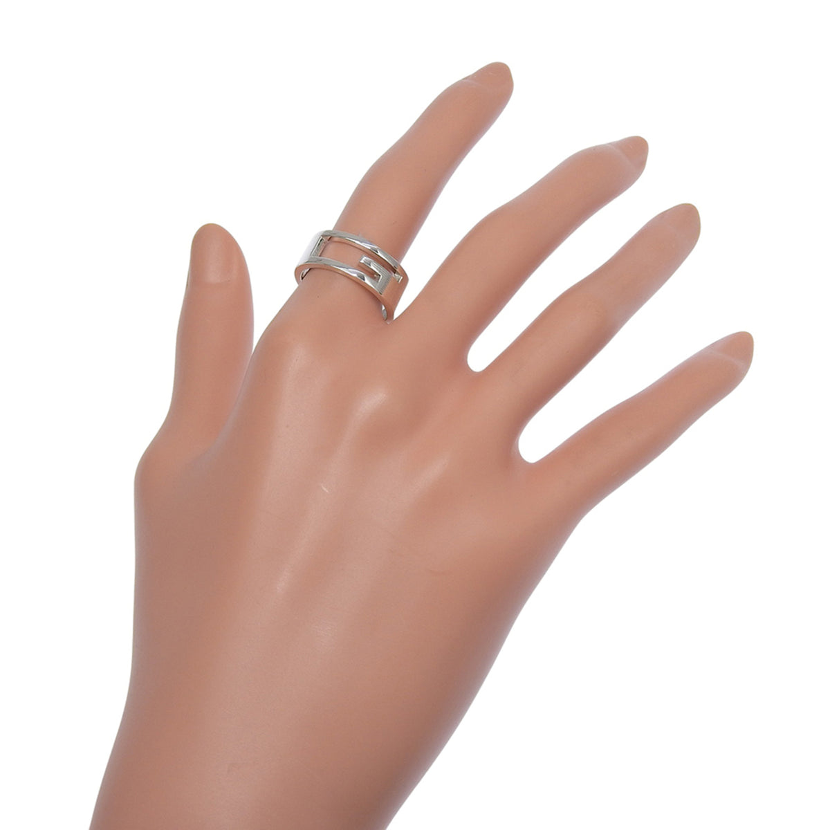 Gucci Silver 925 Band Ring (Pre-Owned)