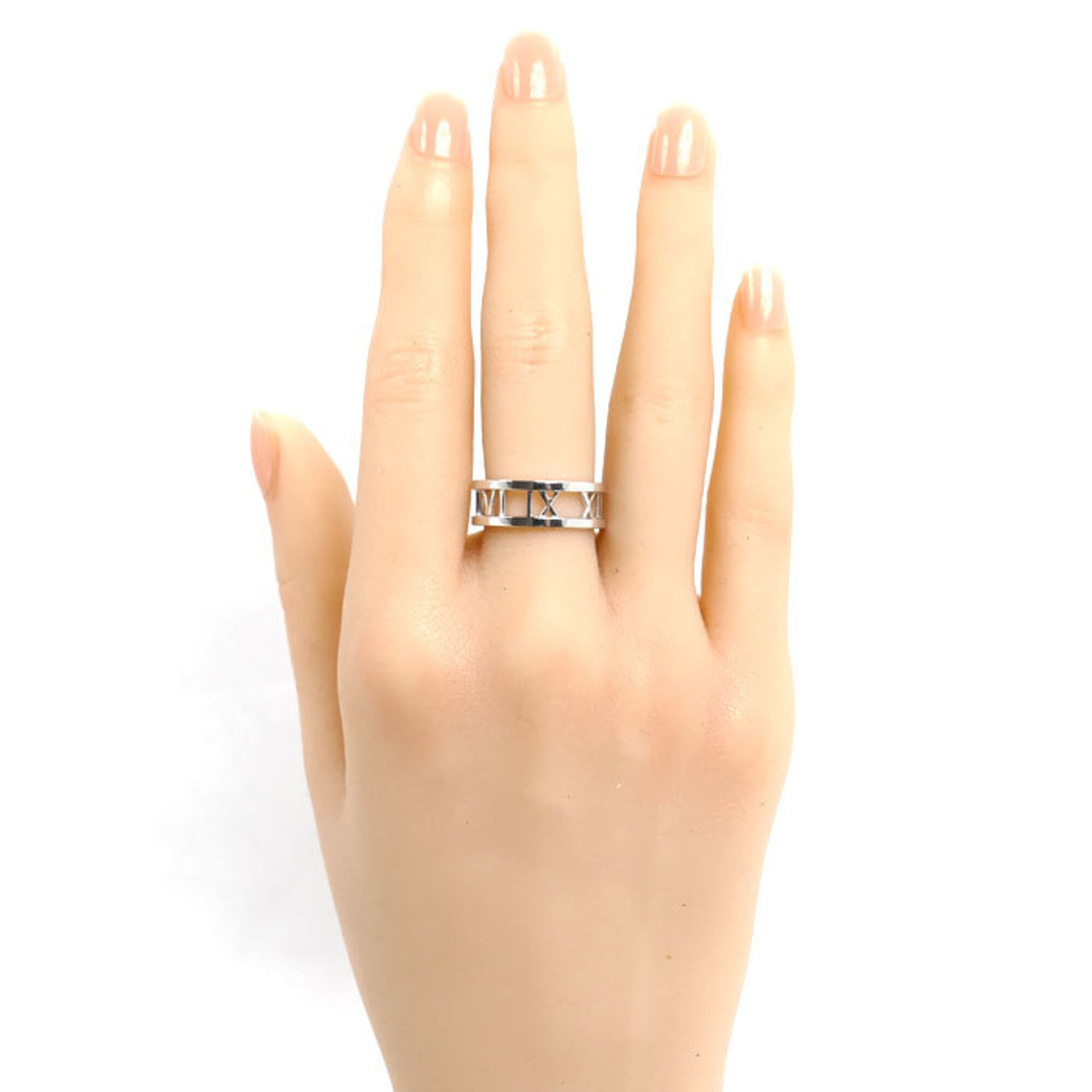 Tiffany White Gold (18K) Band Ring (Pre-Owned)