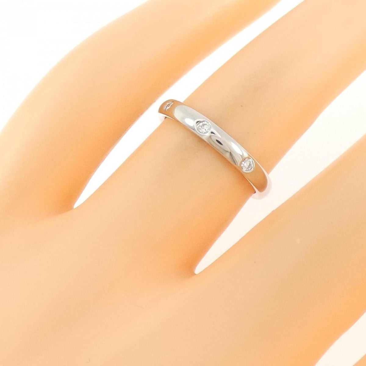 Van Cleef & Arpels Platinum 950 Band Ring (Pre-Owned)