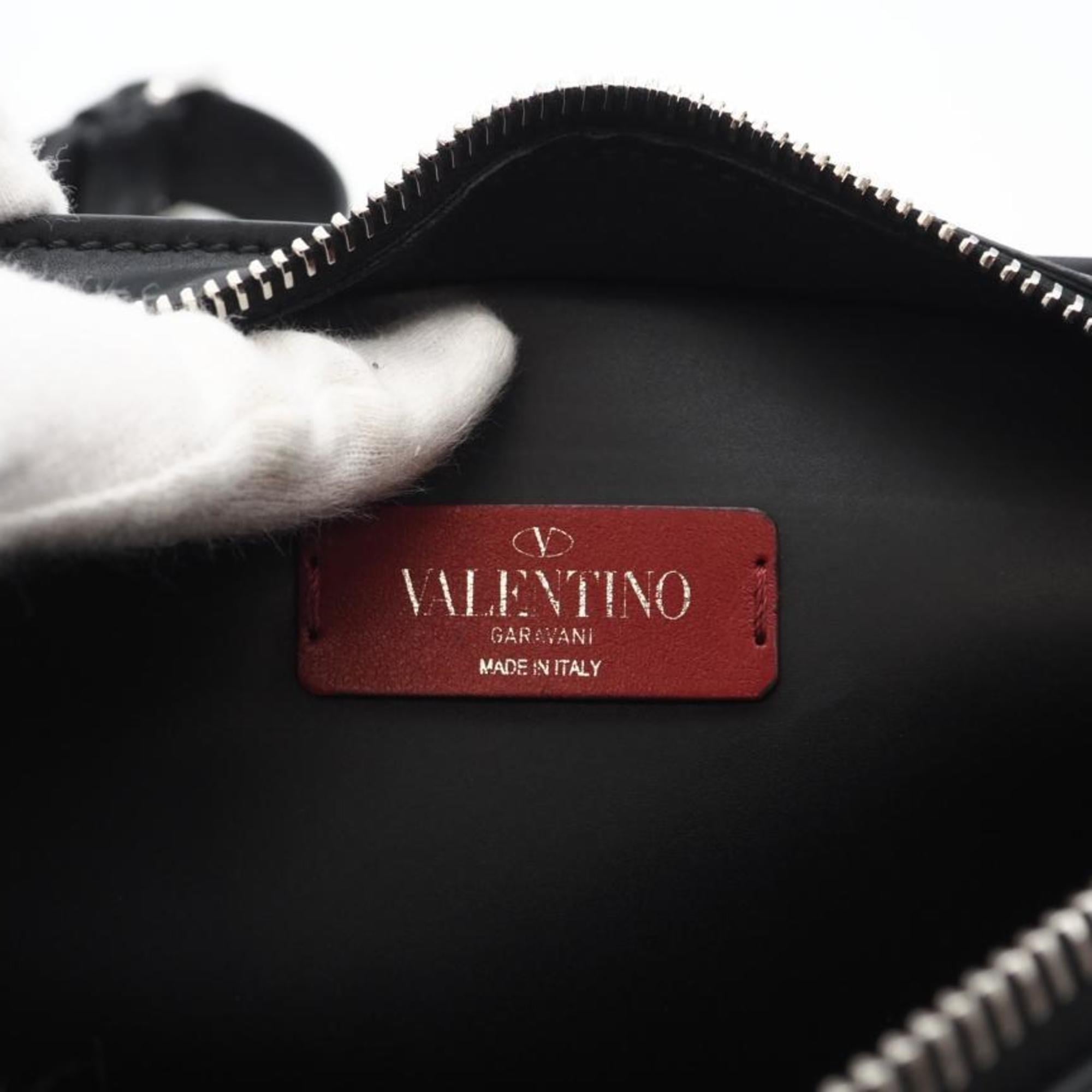 Valentino Black Leather Sling Bag (Pre-Owned)