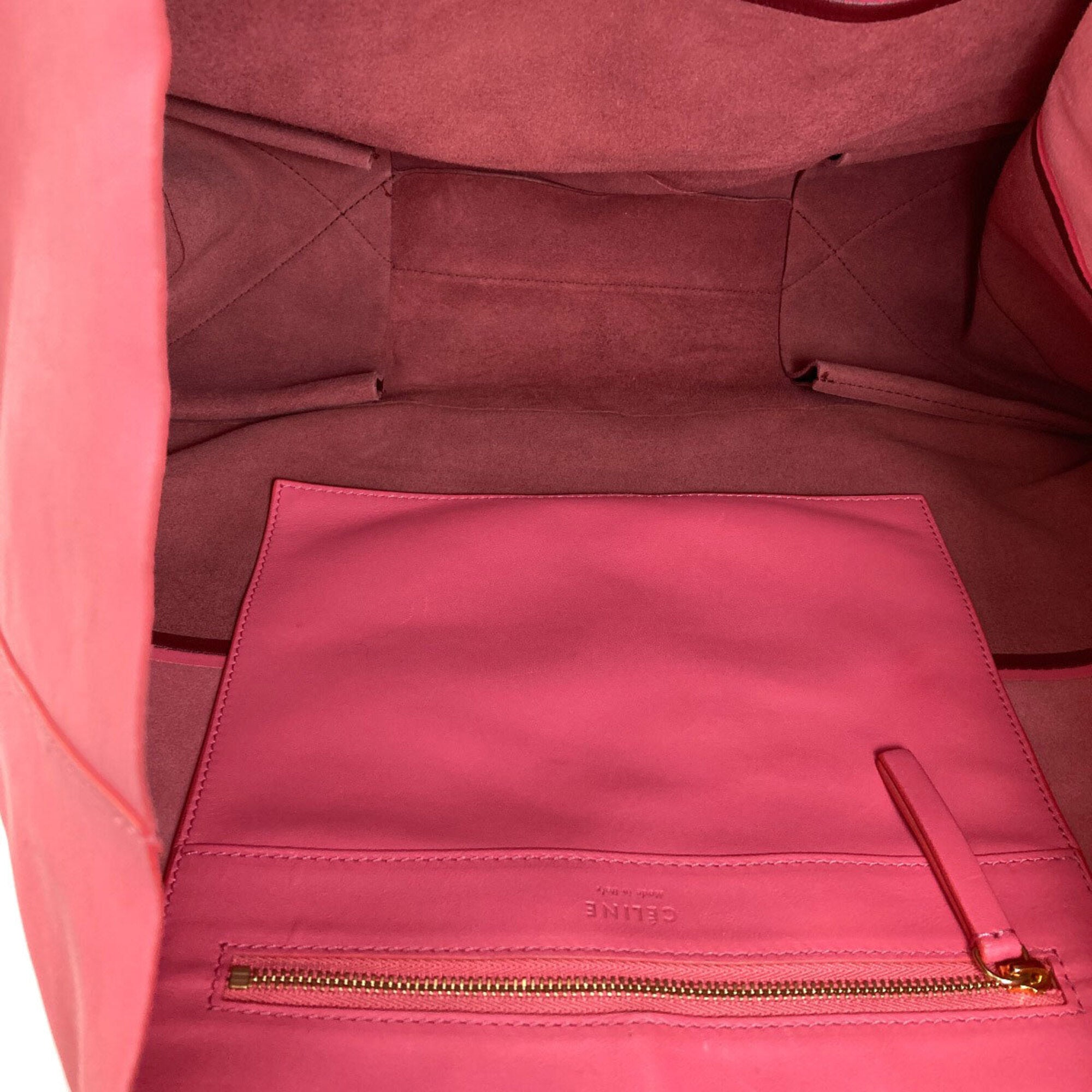 Celine Pink Leather Tote Bag (Pre-Owned)