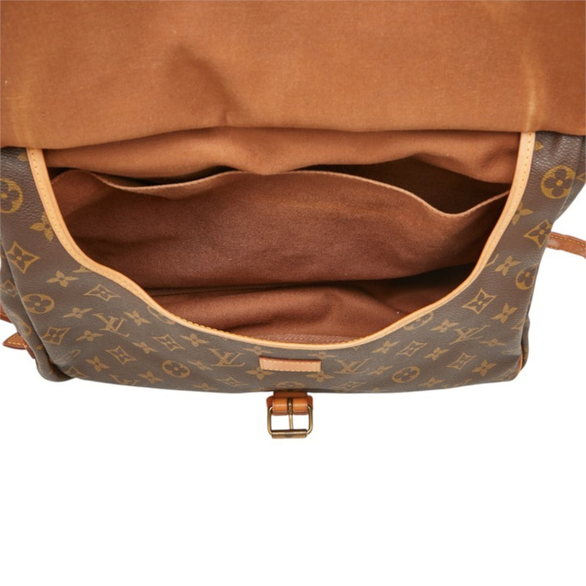 Louis Vuitton Monogram Brown Pvc Leather Shoulder Bag (Pre-Owned)