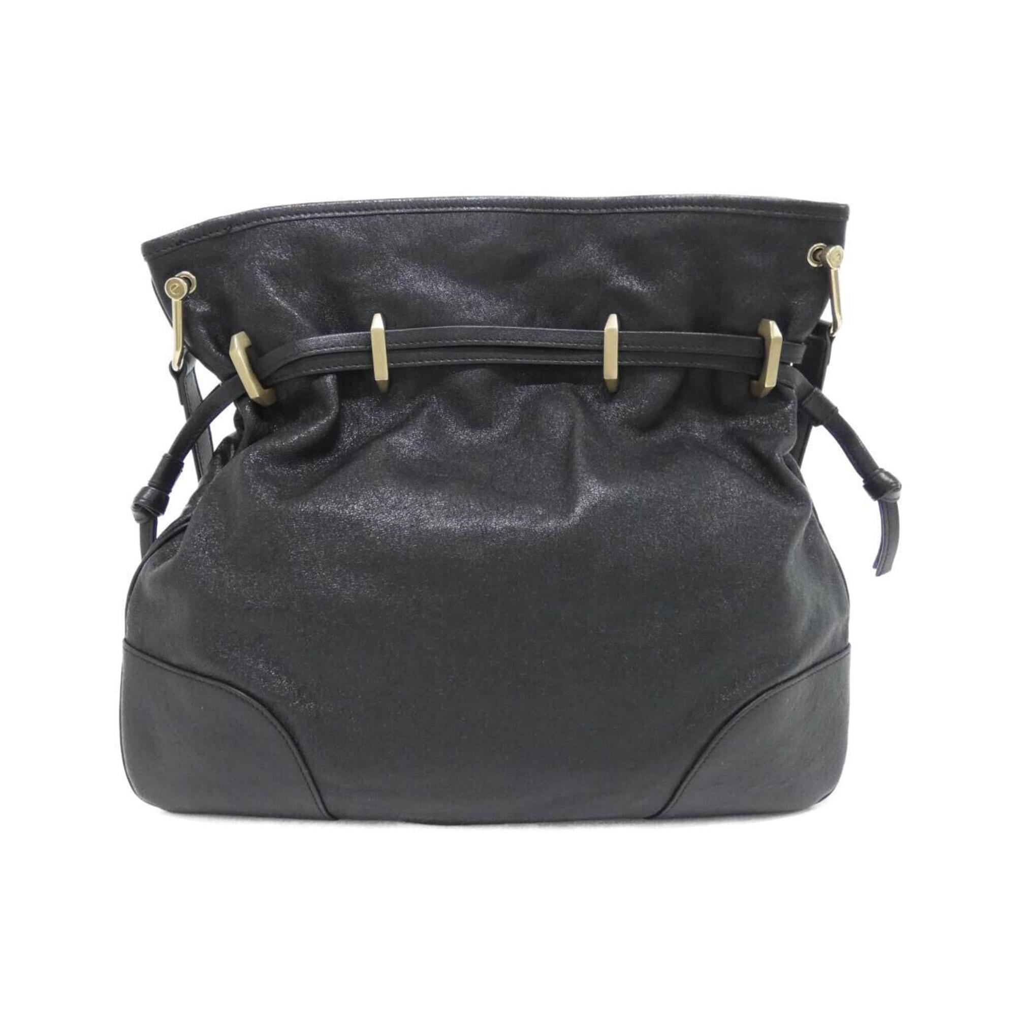Gucci Black Leather Shoulder Bag (Pre-Owned)