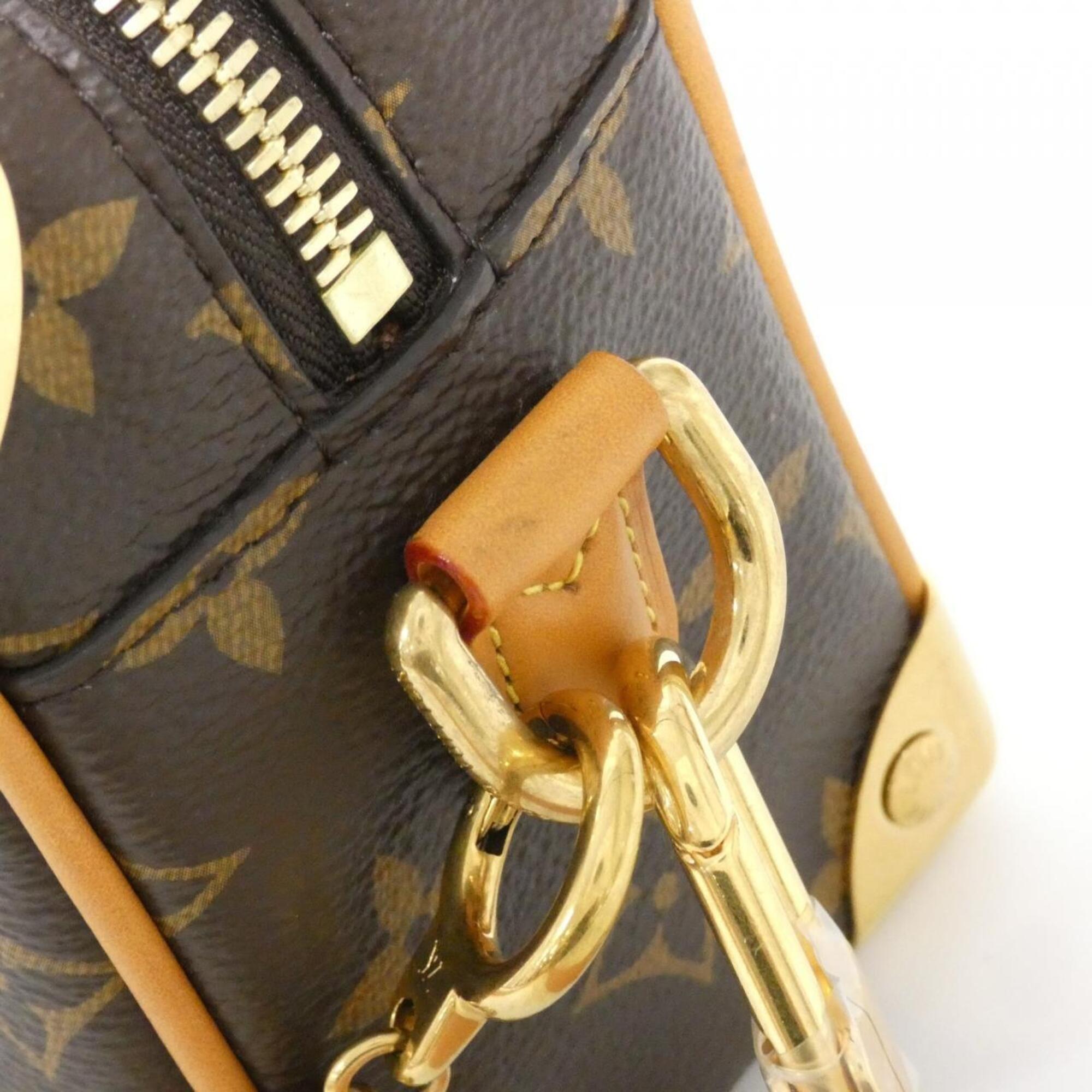 Louis Vuitton Brown Coated Canvas Shoulder Bag (Pre-Owned)