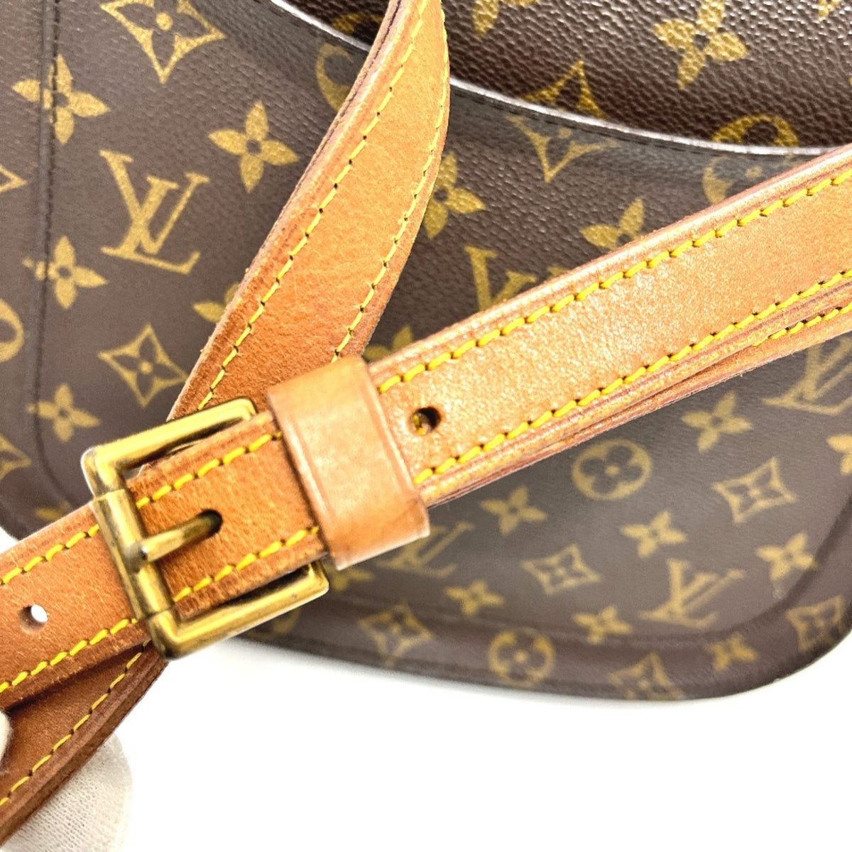 Louis Vuitton Brown Monogram Shoulder Bag (Pre-Owned)