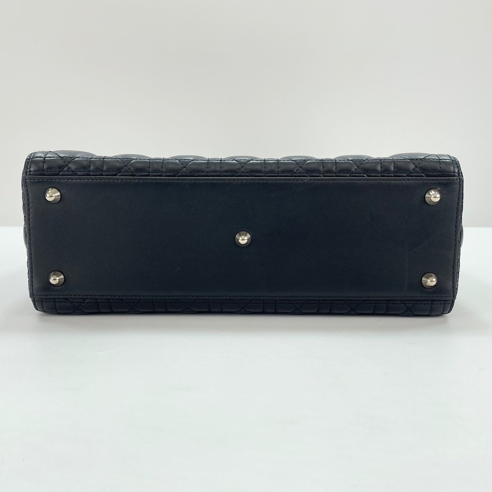 Christian Dior Black Leather Handbag (Pre-Owned)