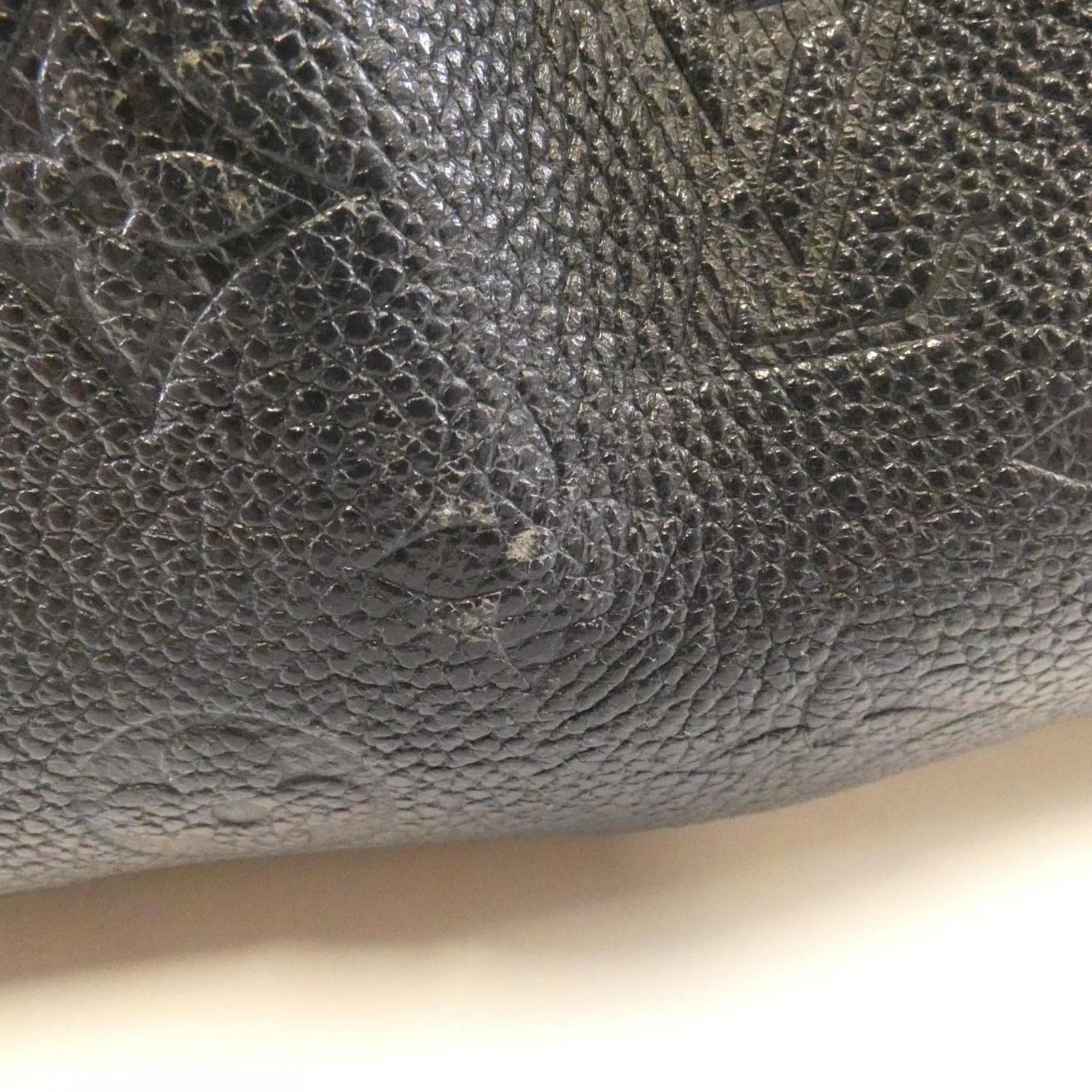 Louis Vuitton Marine Rouge Leather Shoulder Bag (Pre-Owned)