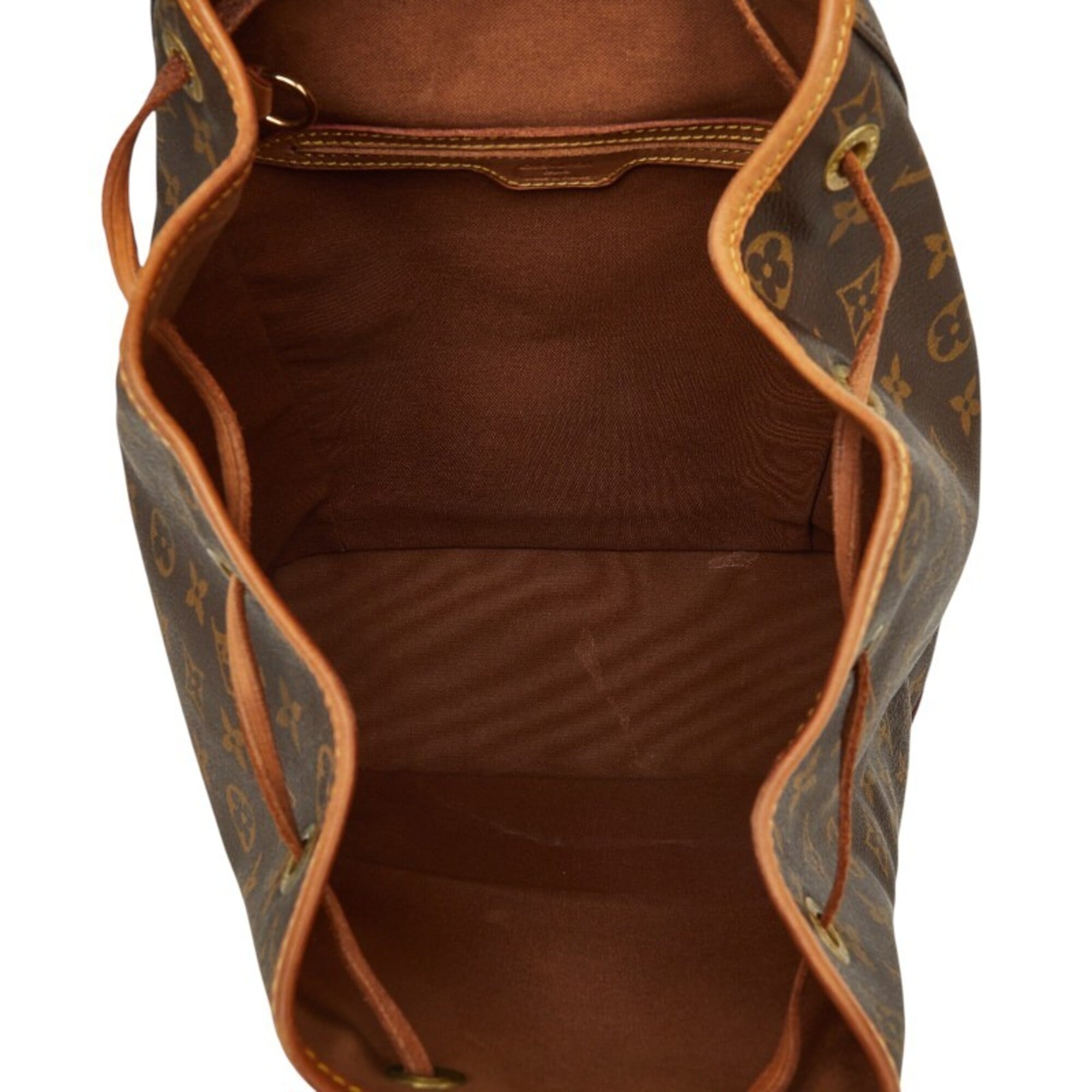 Louis Vuitton Brown Pvc Leather Backpack (Pre-Owned)