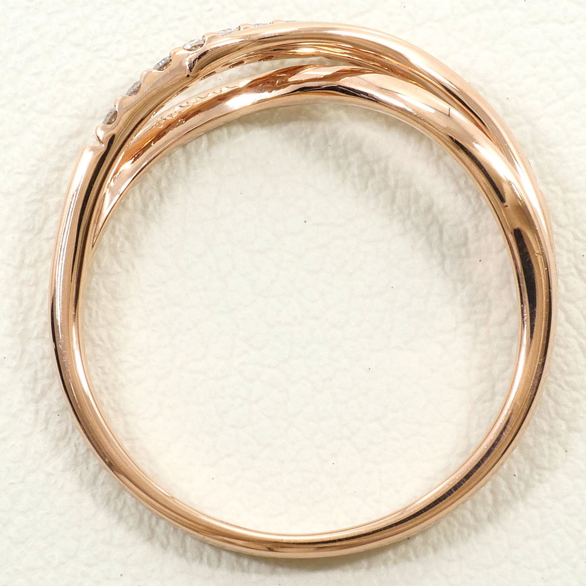 Unbranded Pink Gold Pink Gold (18K) Band Ring (Pre-Owned)