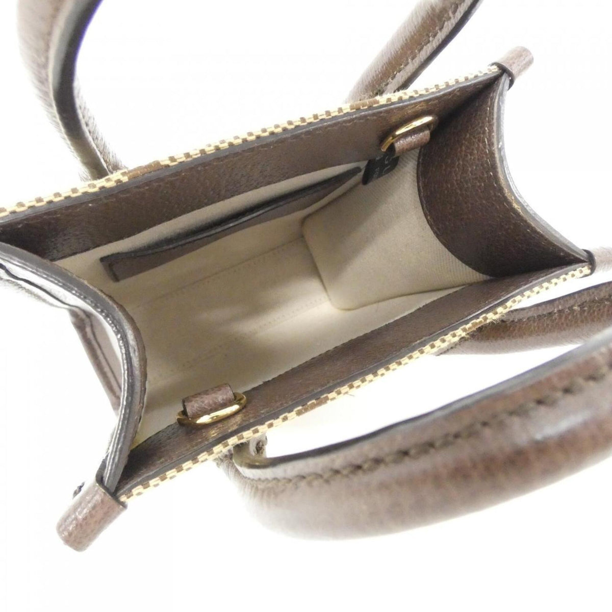 Gucci Gg Canvas Brown Gg Canvas Handbag (Pre-Owned)