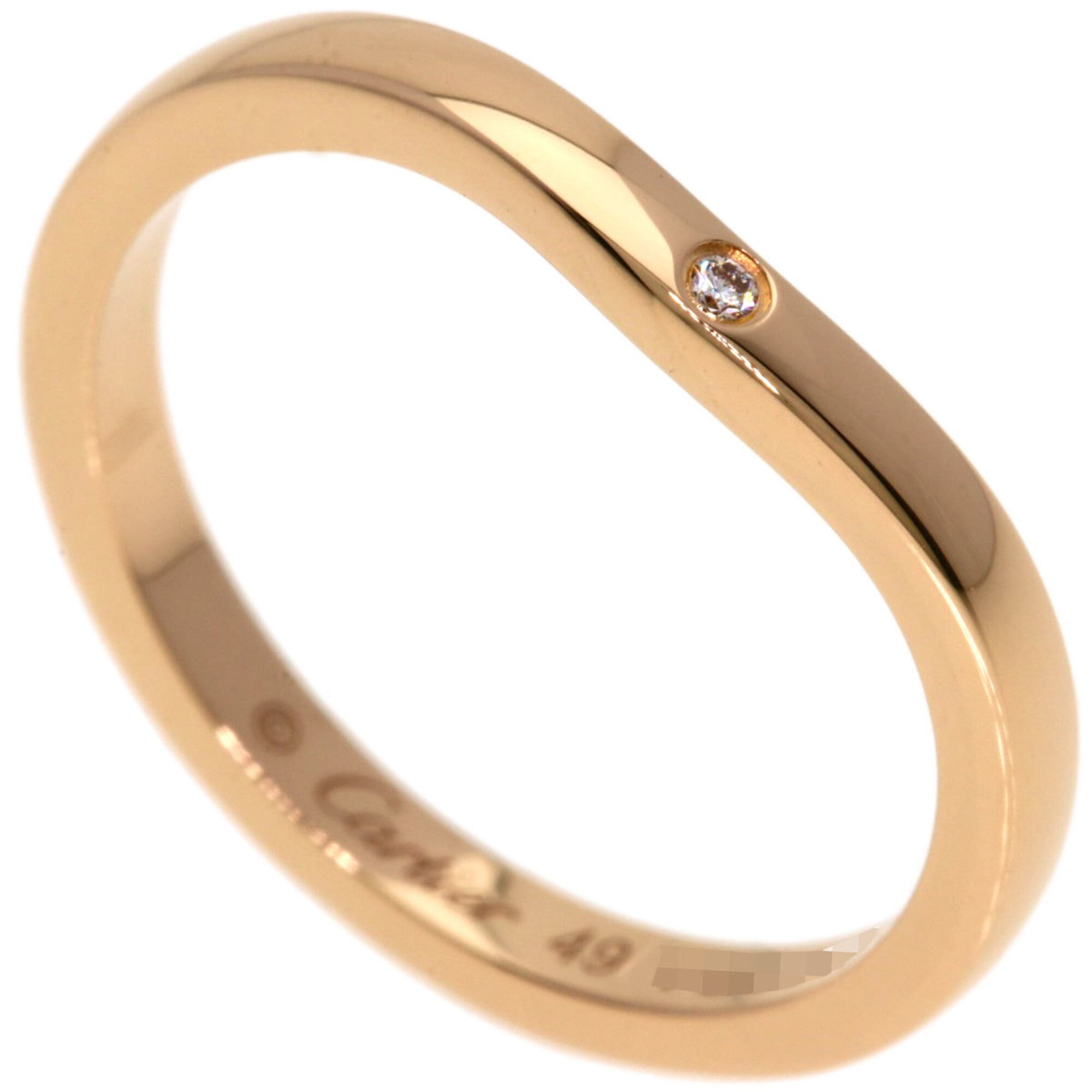 Cartier Pink Gold (18K) Band Ring (Pre-Owned)