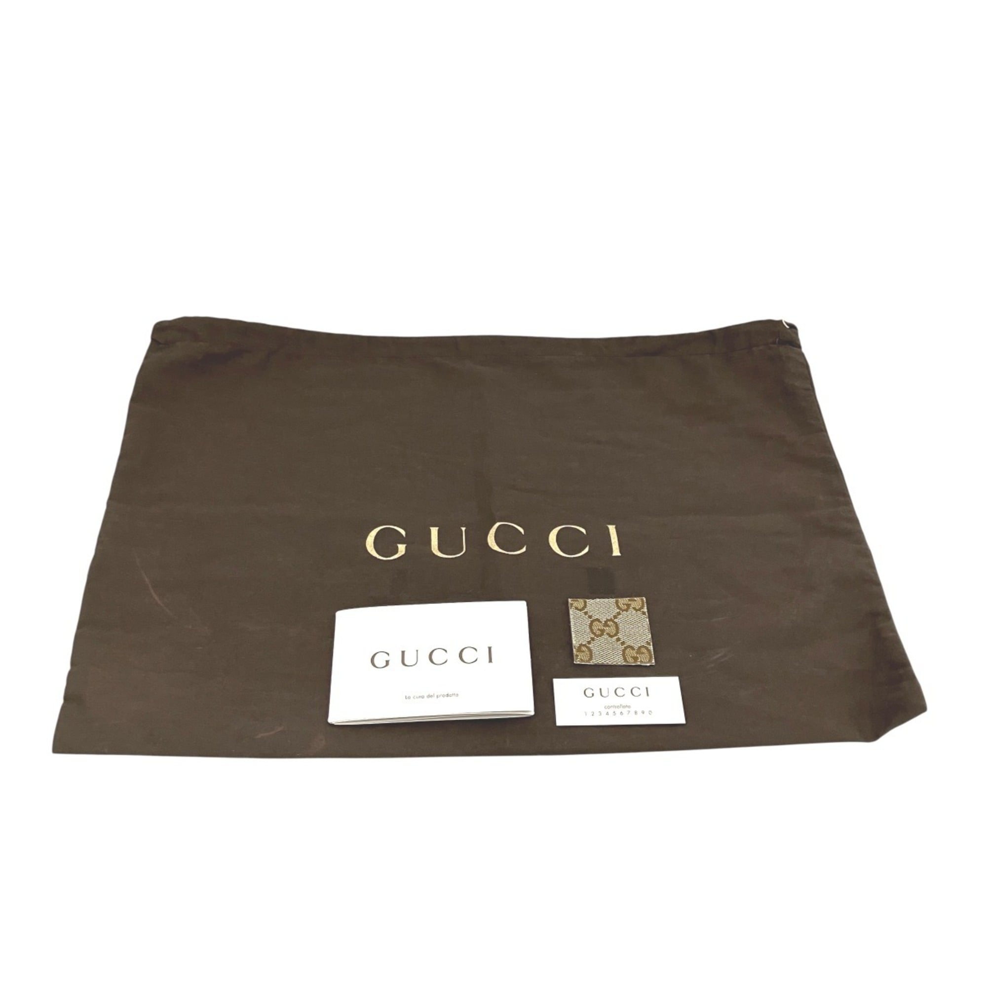 Gucci Brown Gg Canvas Sling Bag (Pre-Owned)