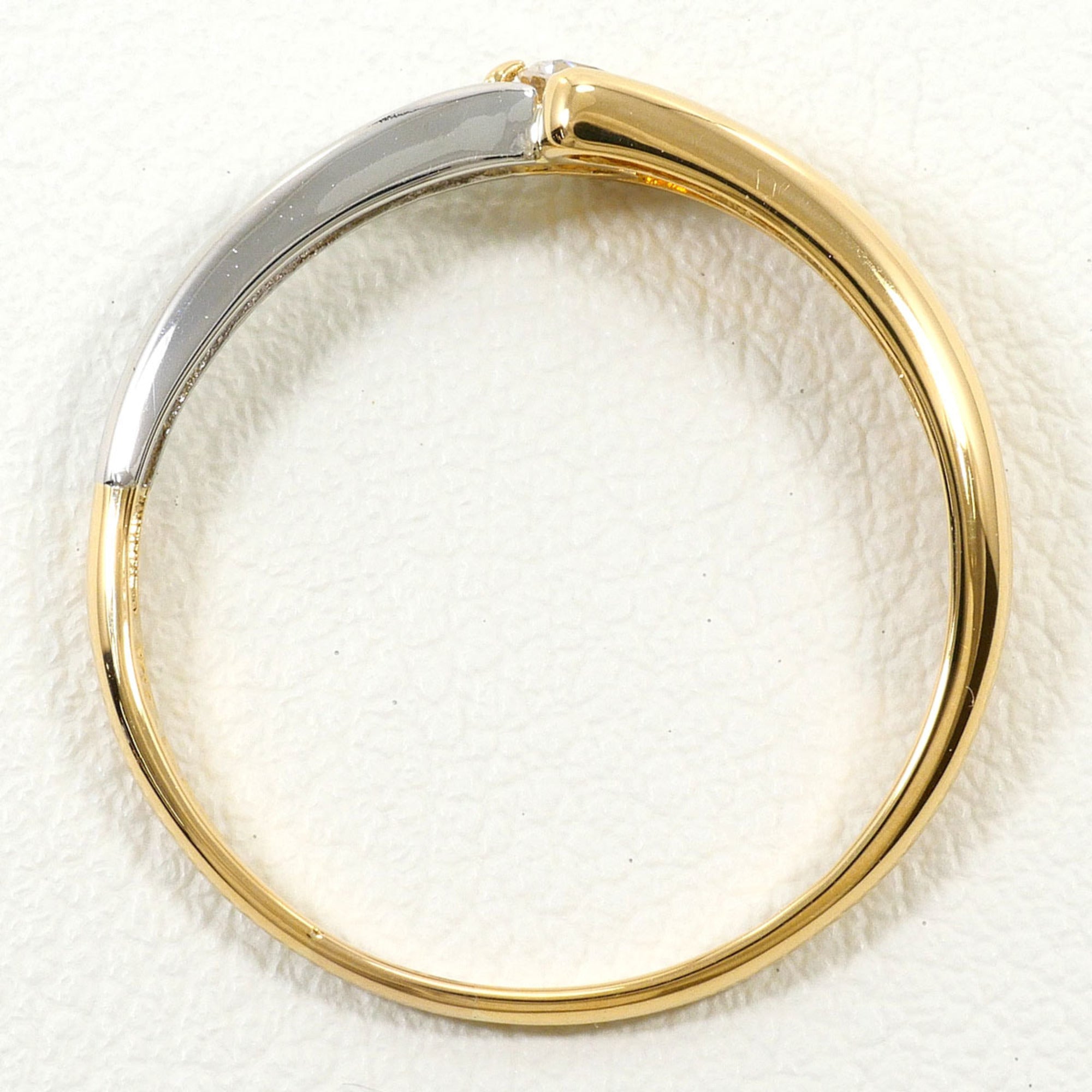 Unbranded Platinum Yellow Gold Yellow Gold (18K) Platinum 900 Band Ring (Pre-Owned)