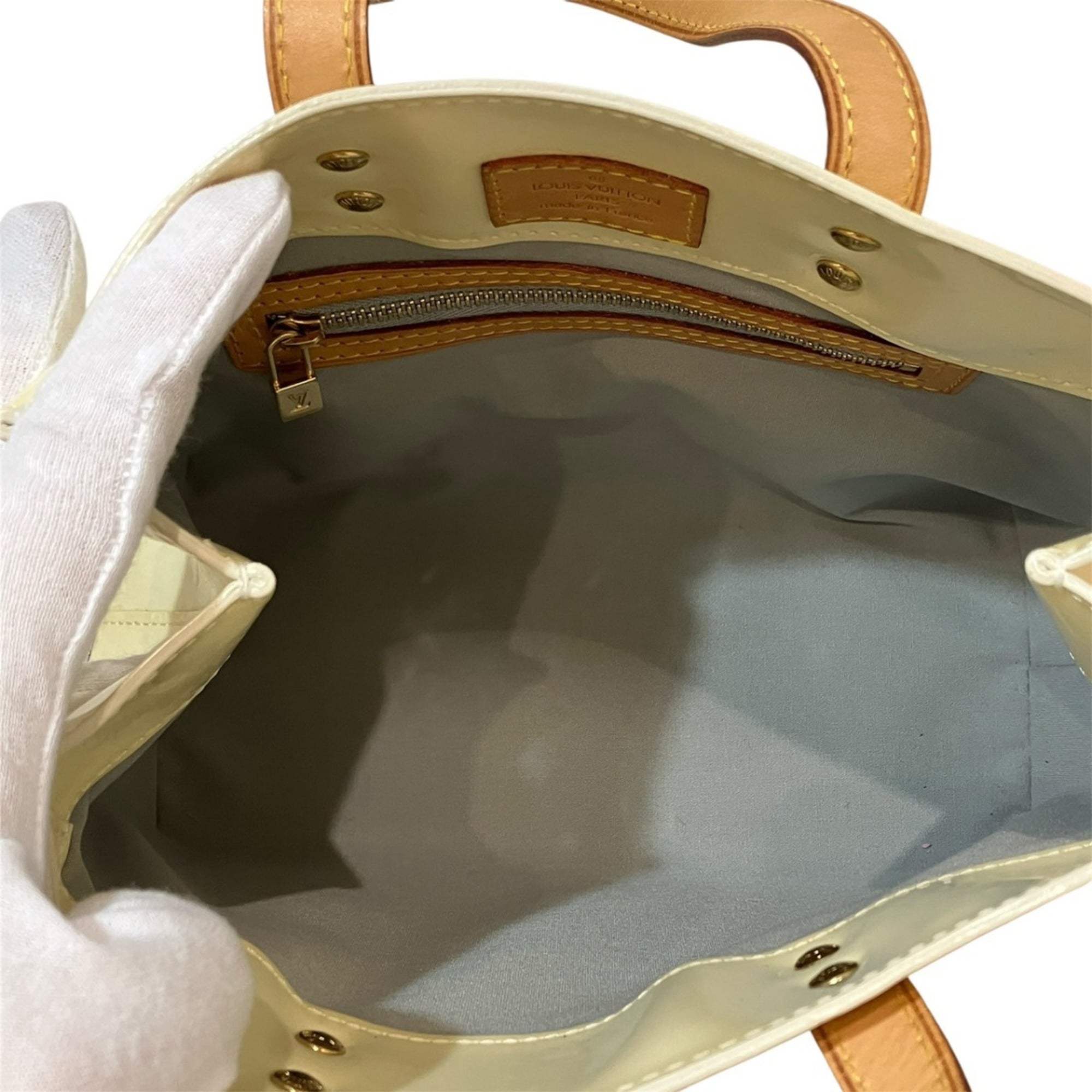 Louis Vuitton Yellow Leather Handbag (Pre-Owned)