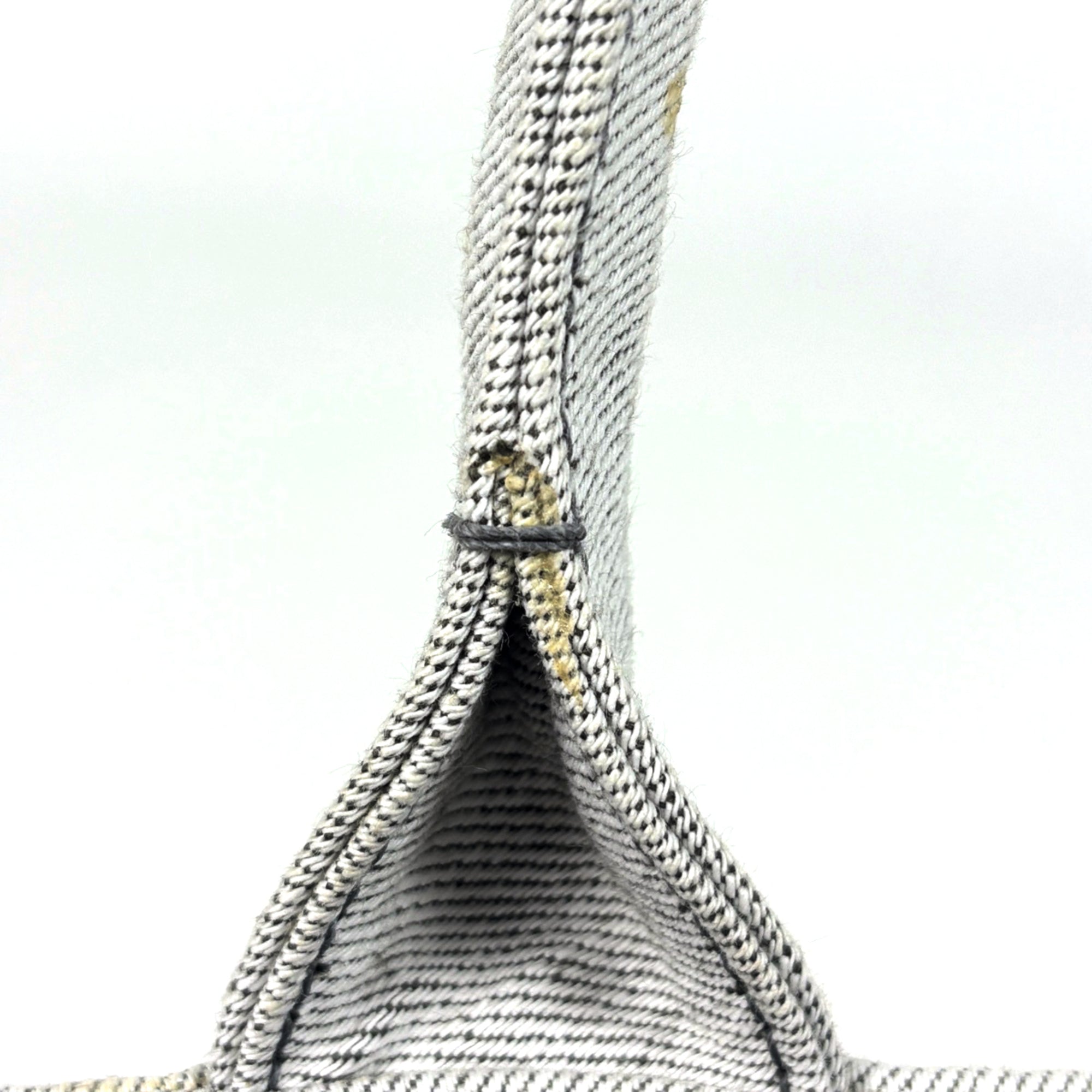 Prada White Denim Tote Bag (Pre-Owned)