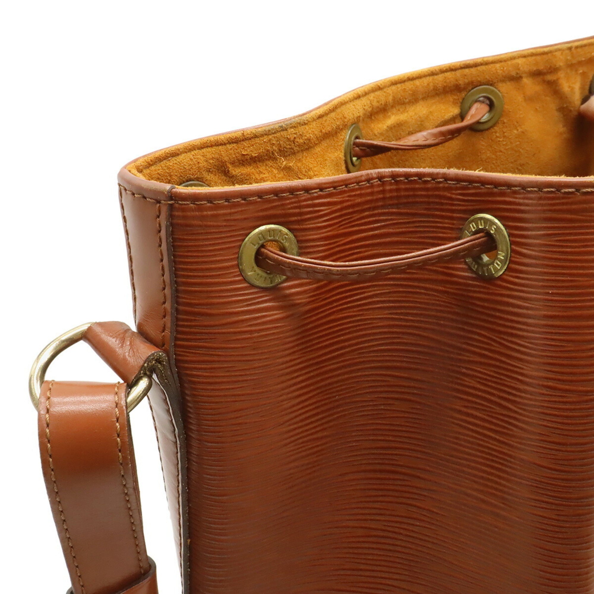 Louis Vuitton Brown Leather Shoulder Bag (Pre-Owned)